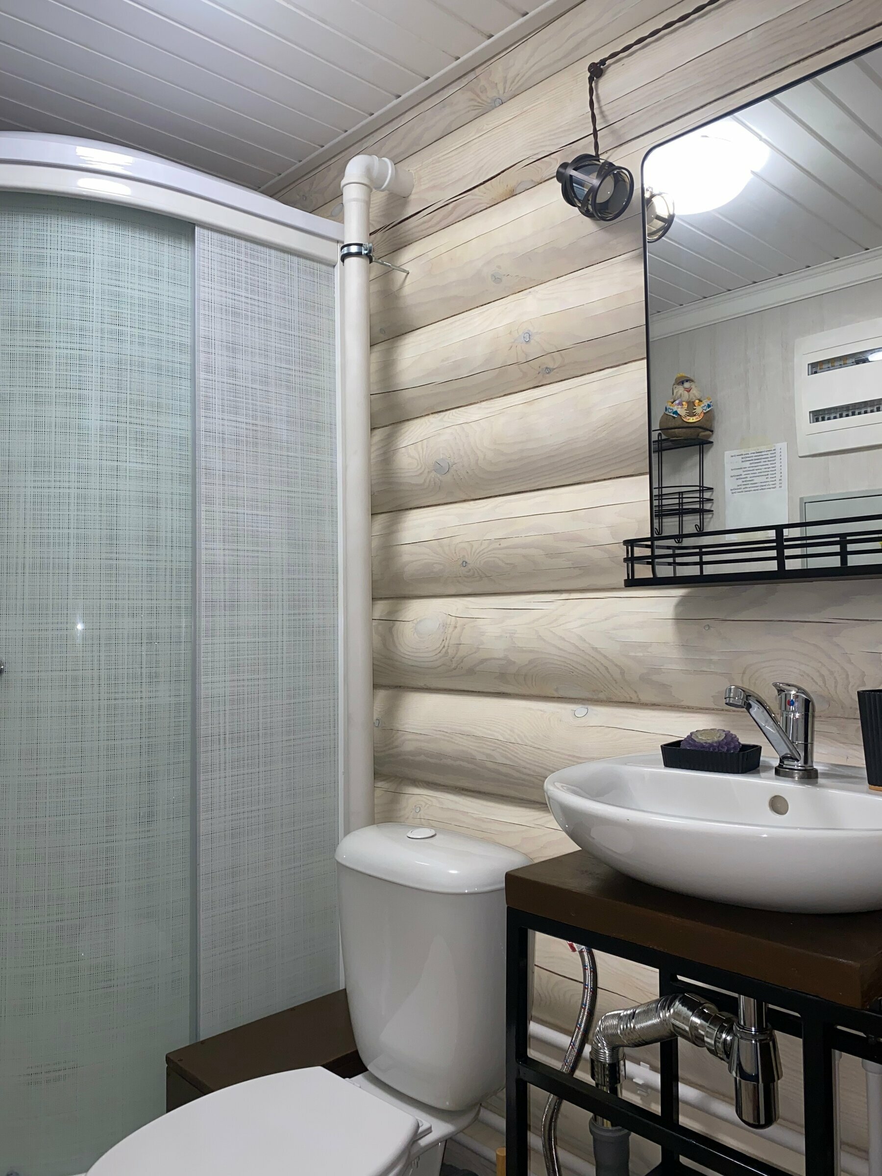 Трехместный номер «Комфорт» с душем