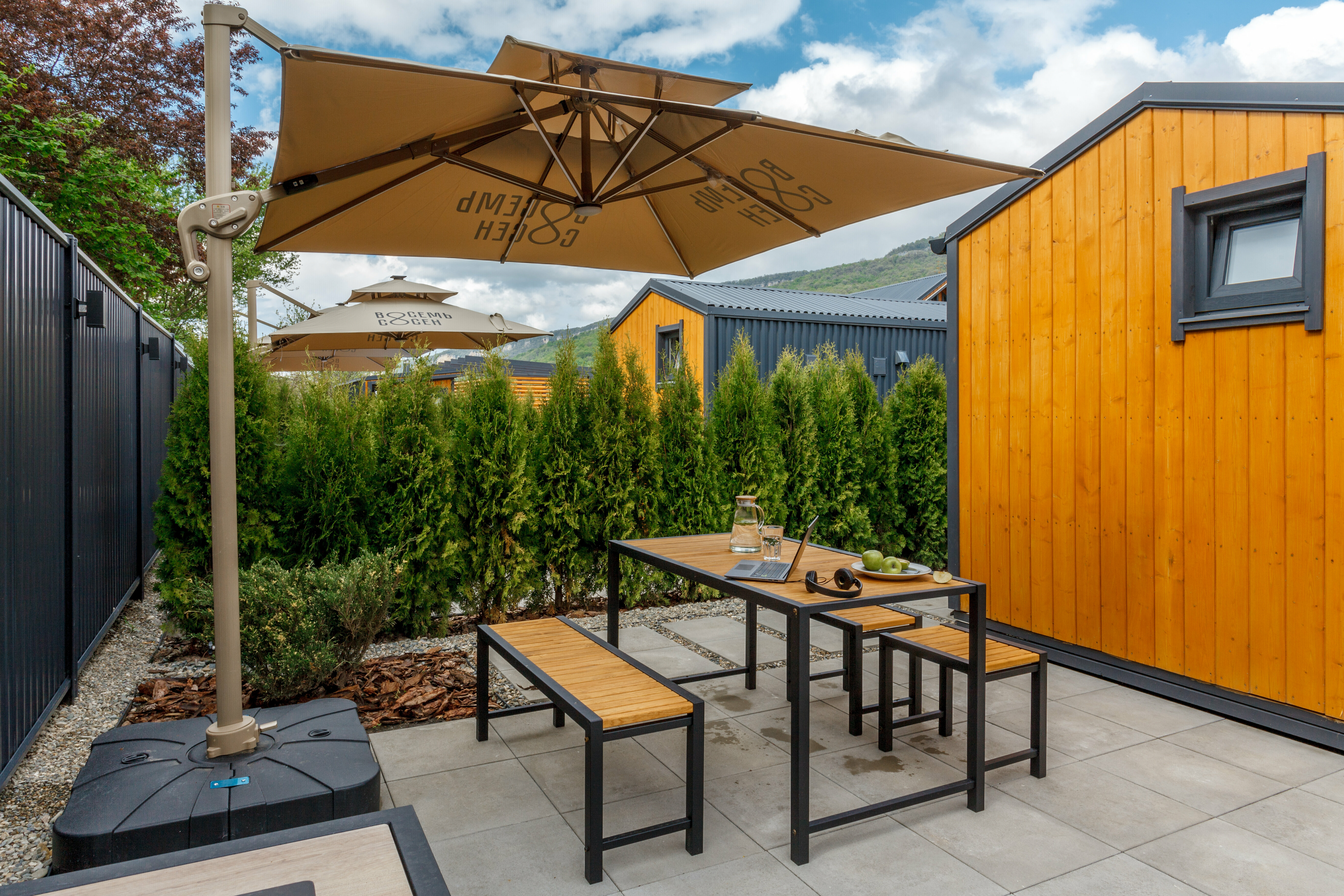 Двухместный номер с 1 кроватью и видом на горы