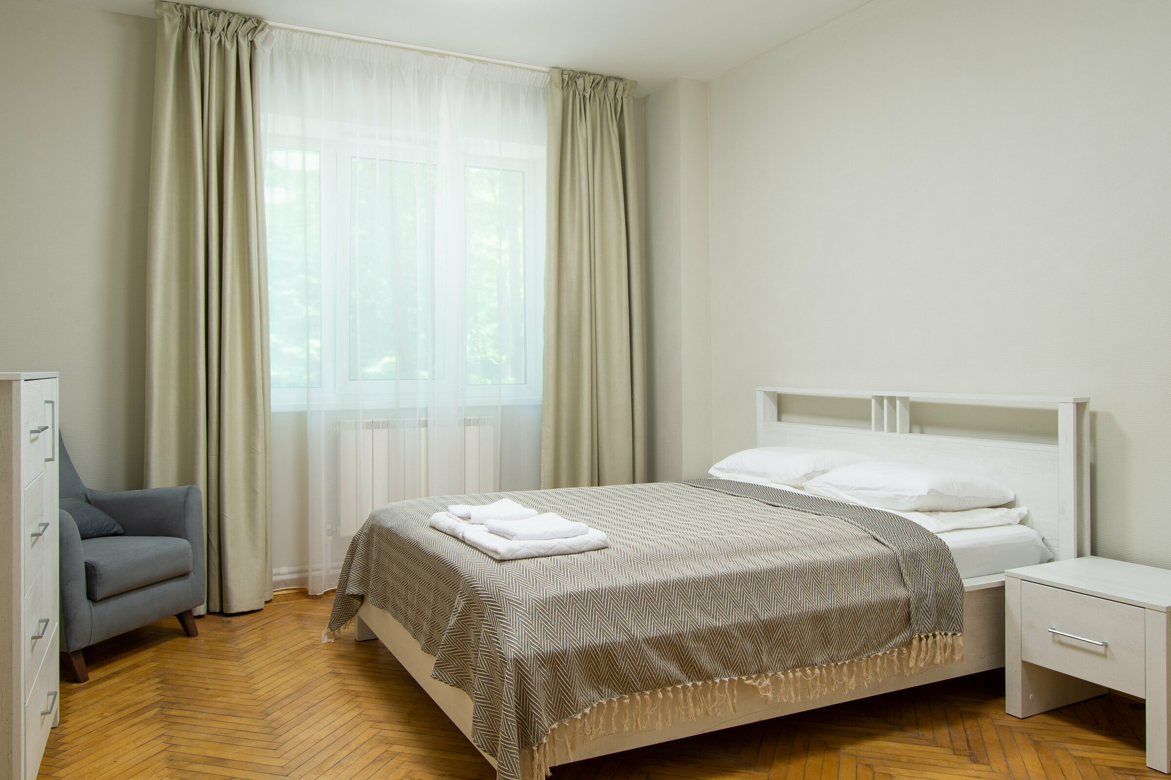 Большой двухместный номер с 1 кроватью