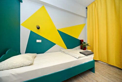 Двухместный номер с 2 отдельными кроватями и ванной в Yum Yum