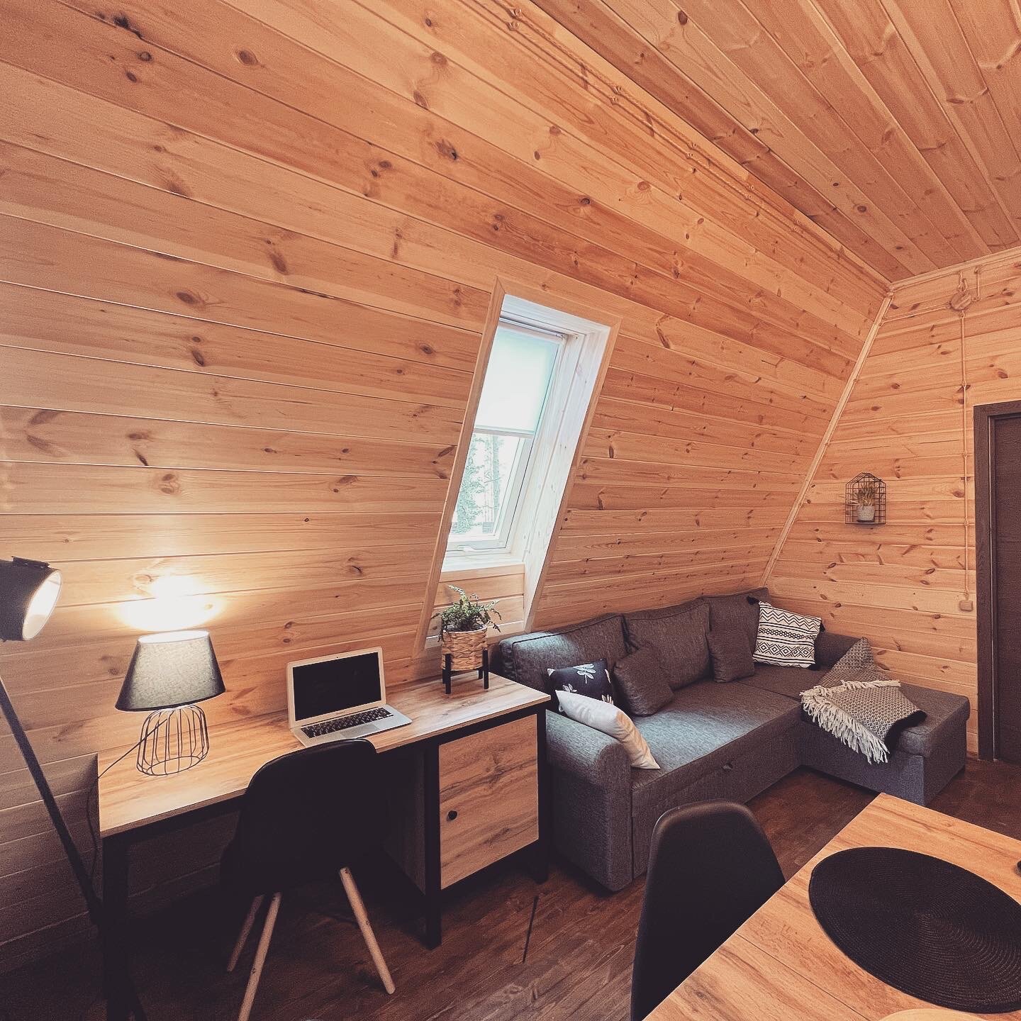 Шале №1 - в окружении сосен, с зоной барбекю и костровой чашей