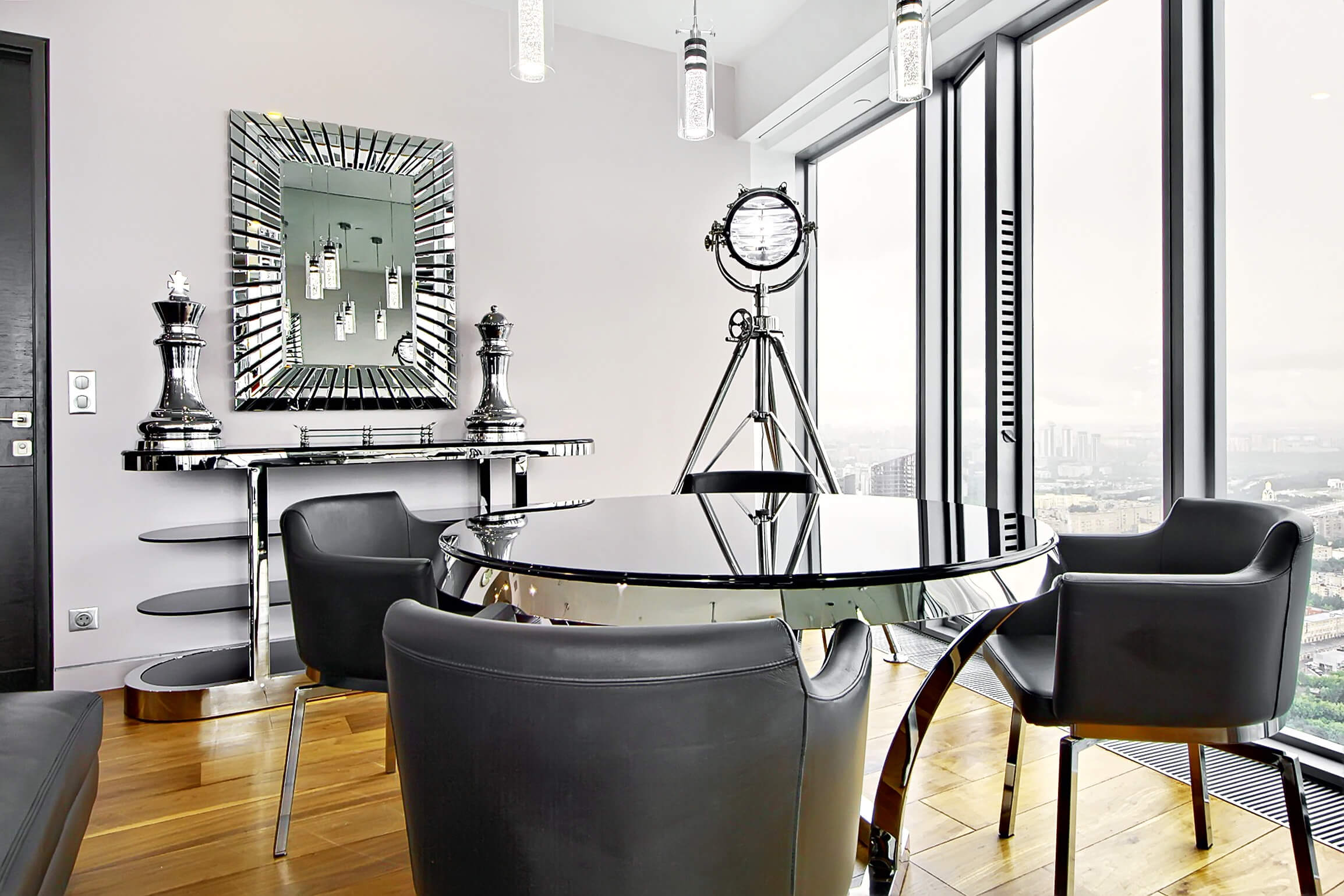 "Sky Loft" — апартаменты с одной спальней и роскошной угловой гостиной на 63-м этаже  башни "ОКО"