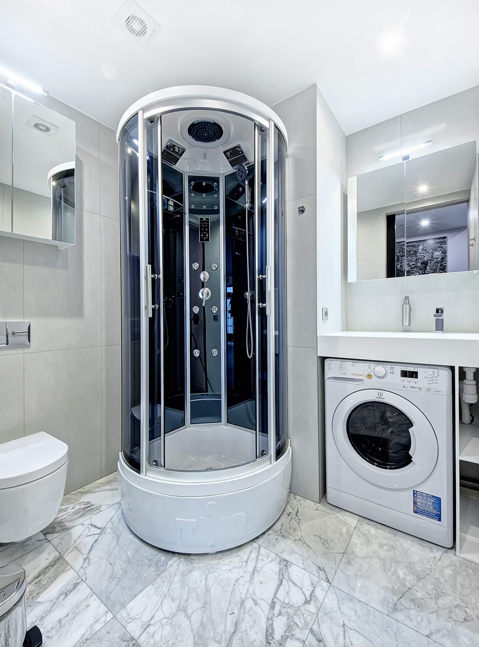 "Sky Loft" — апартаменты с одной спальней и роскошной угловой гостиной на 63-м этаже  башни "ОКО"