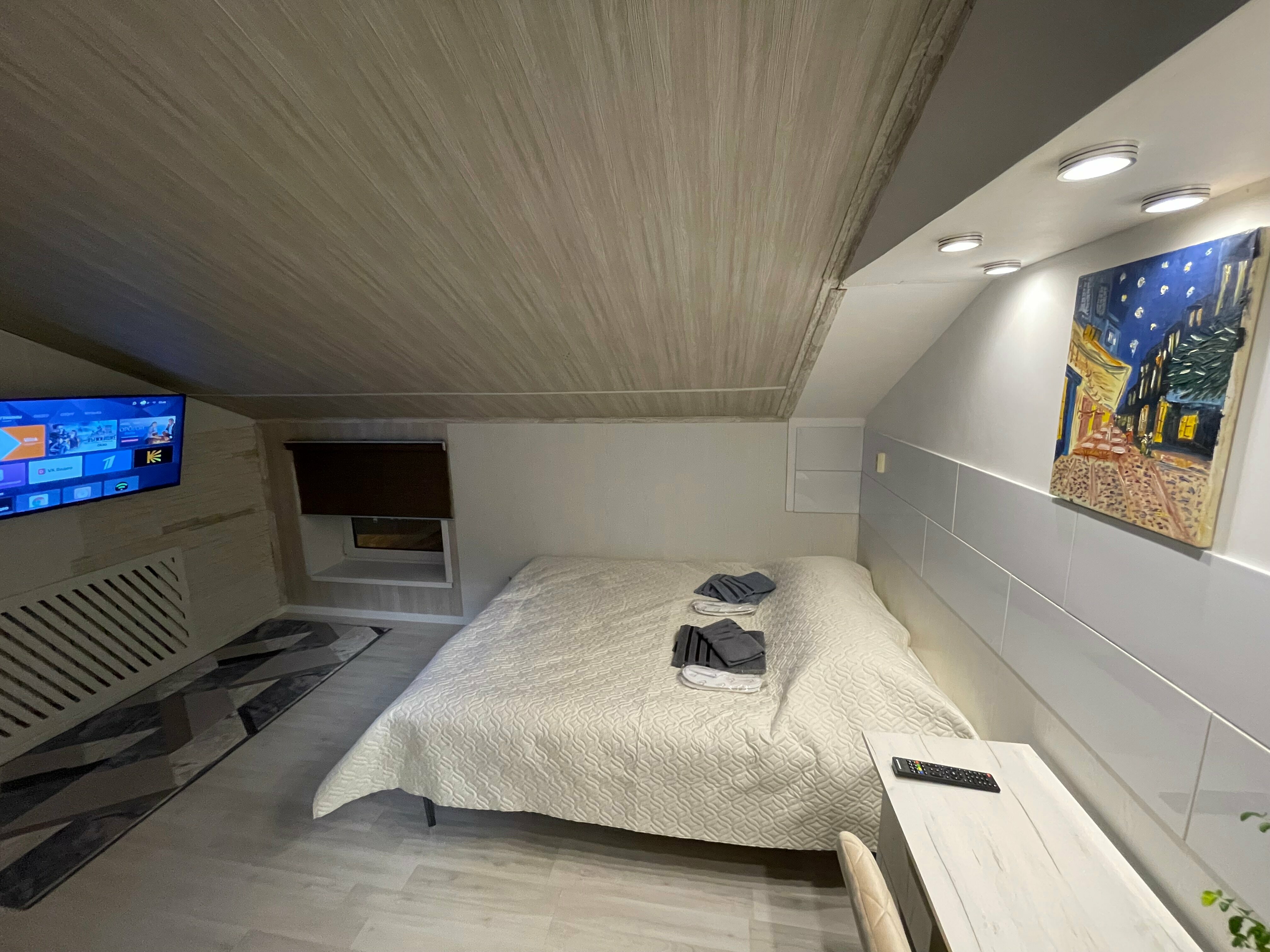 Двухместный номер с 1 кроватью и общей ванной комнатой