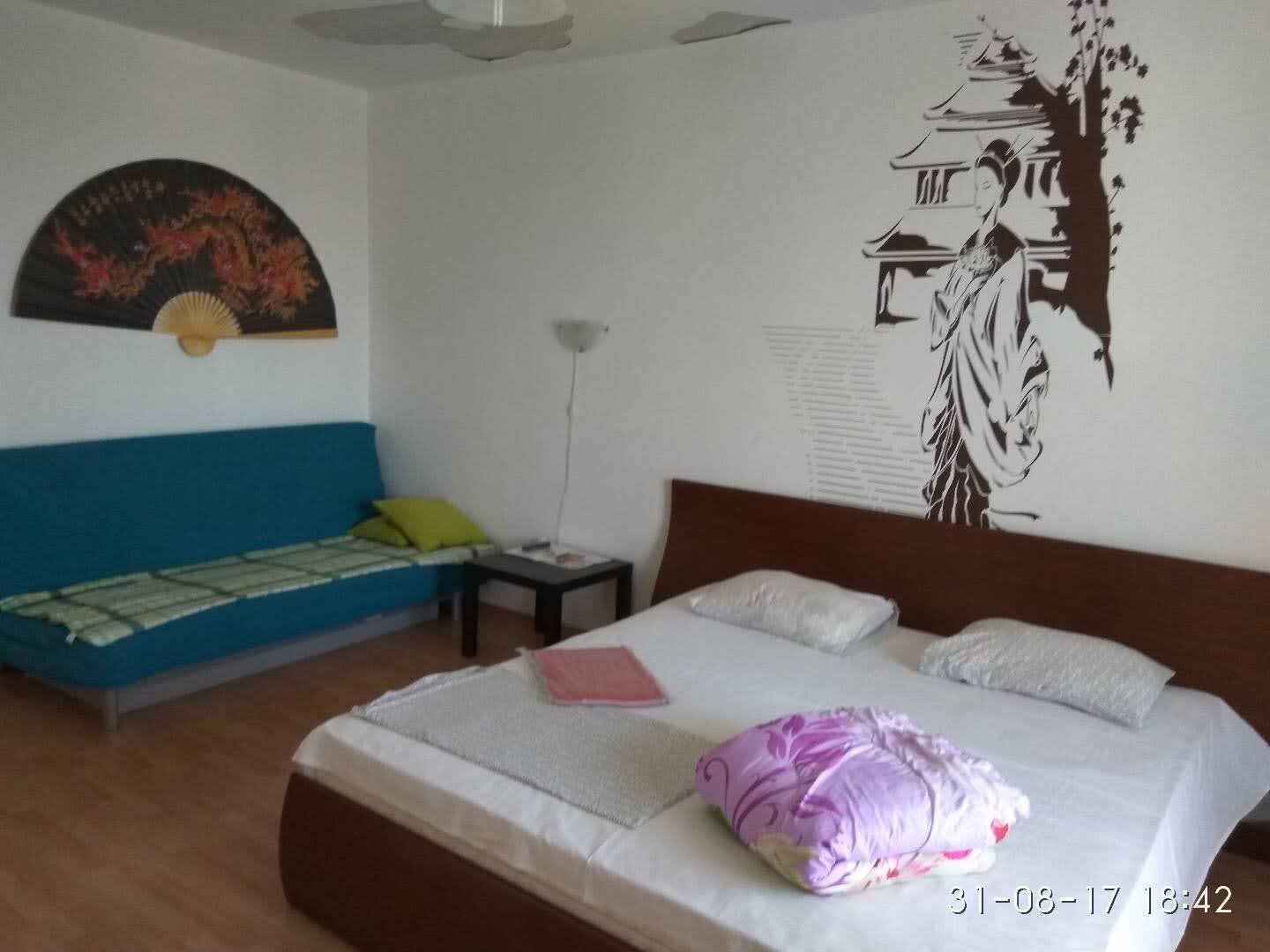 Двухместный номер с 1 кроватью и балконом