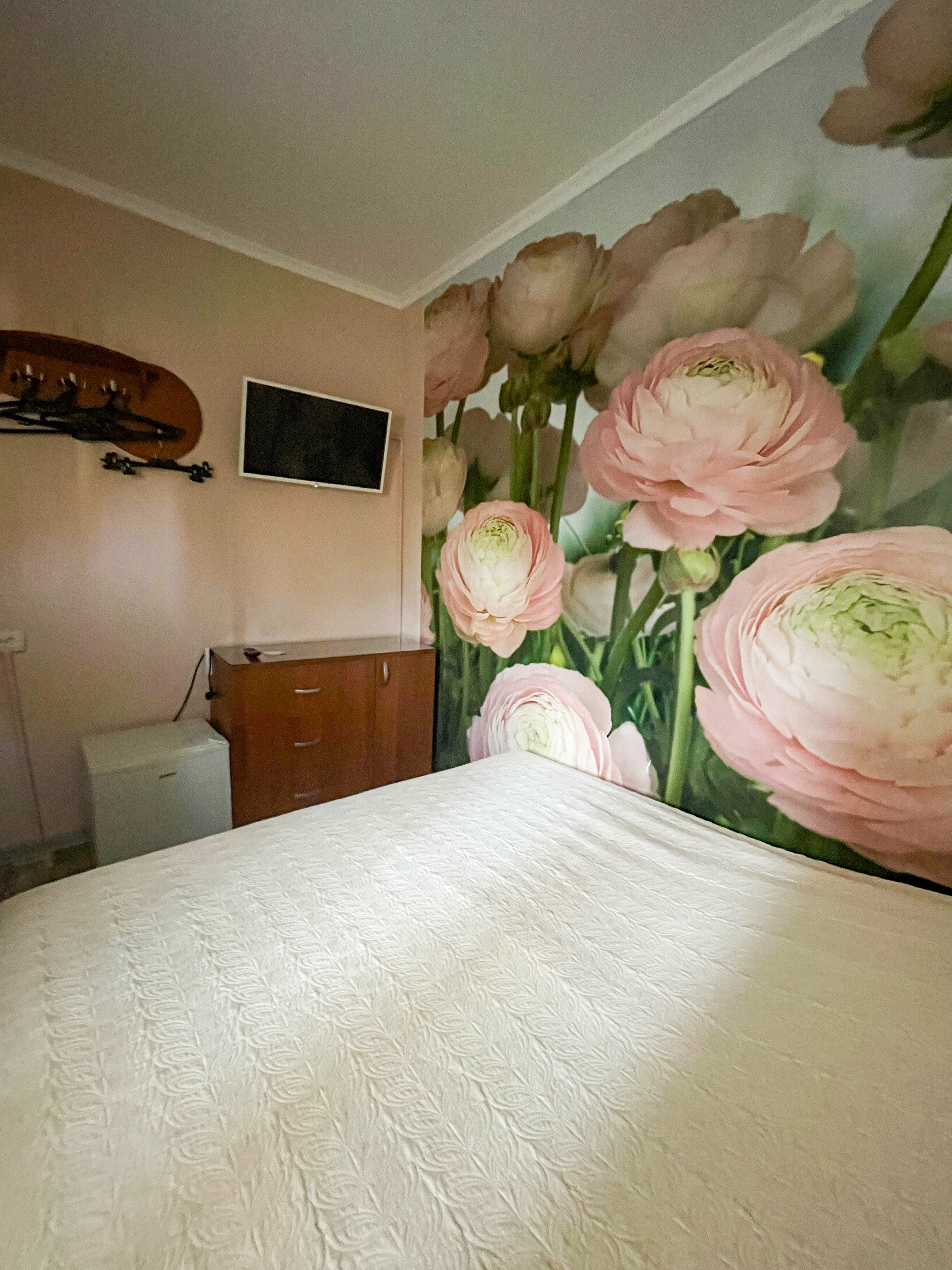 Двухместный номер с 1 кроватью или 2 отдельными кроватями и общей ванной комнатой