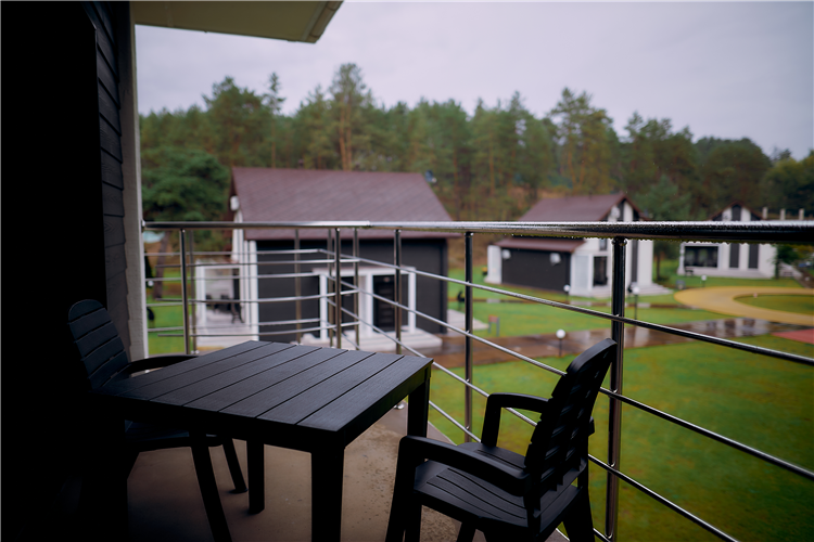 Двухместный номер с 1 кроватью и балконом