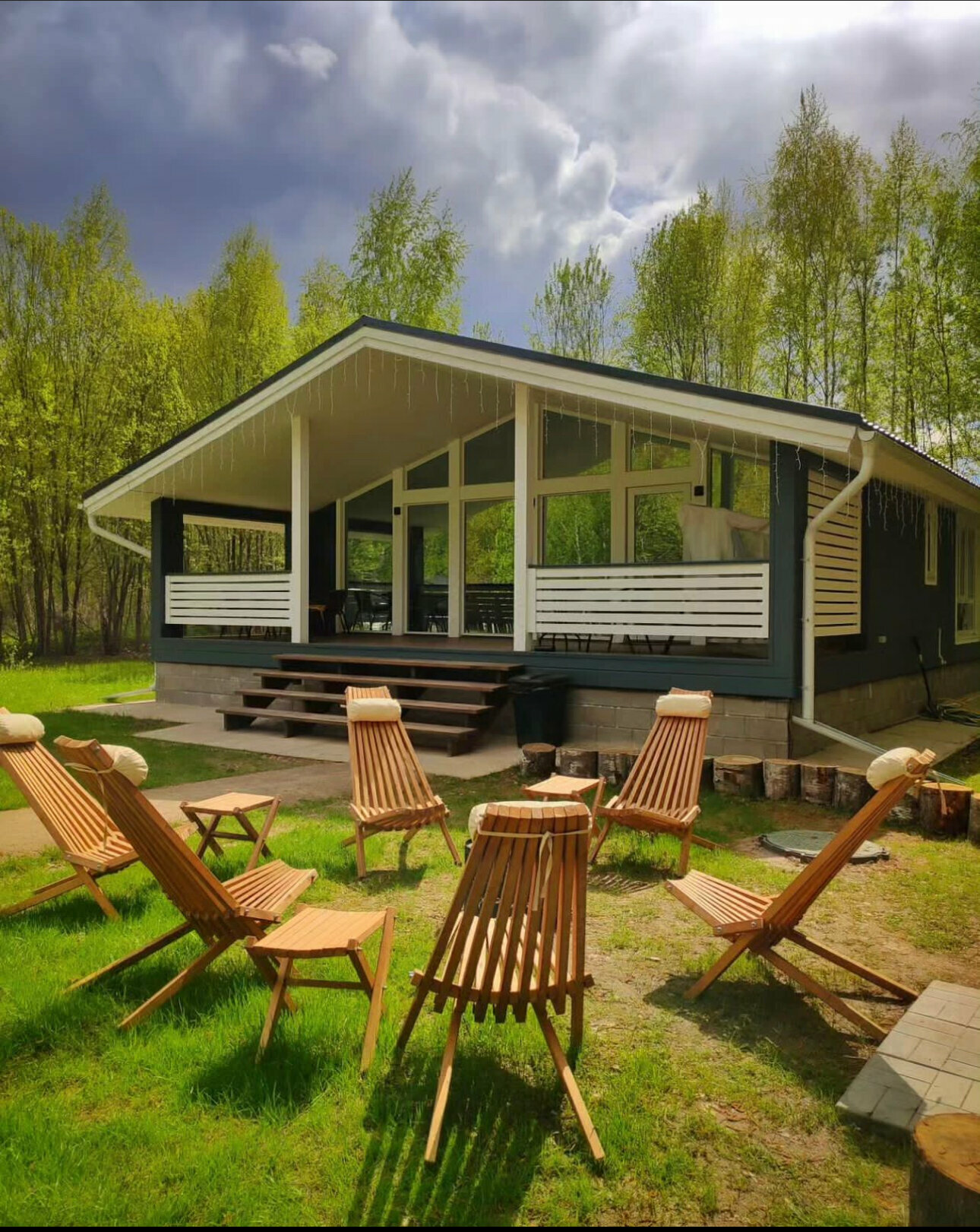 Шале с 3 спальнями