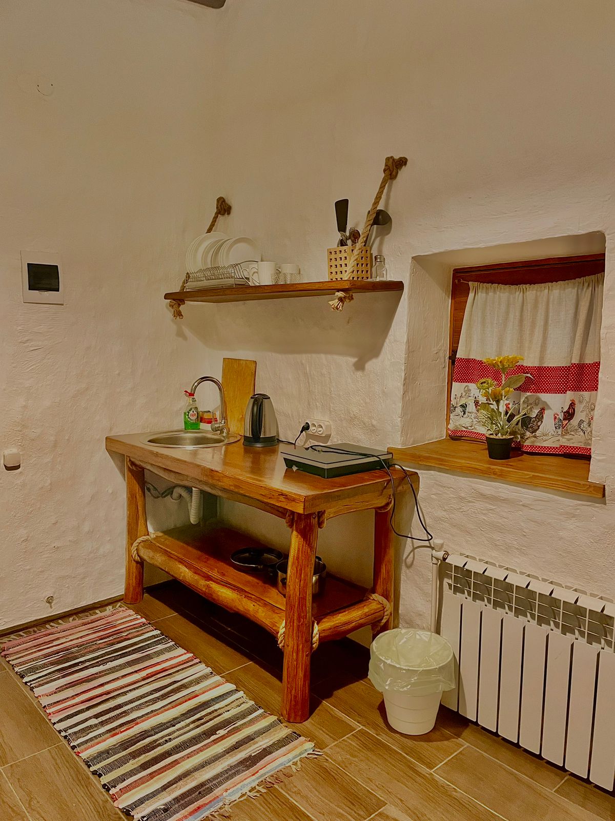 Четырехместный номер с душем