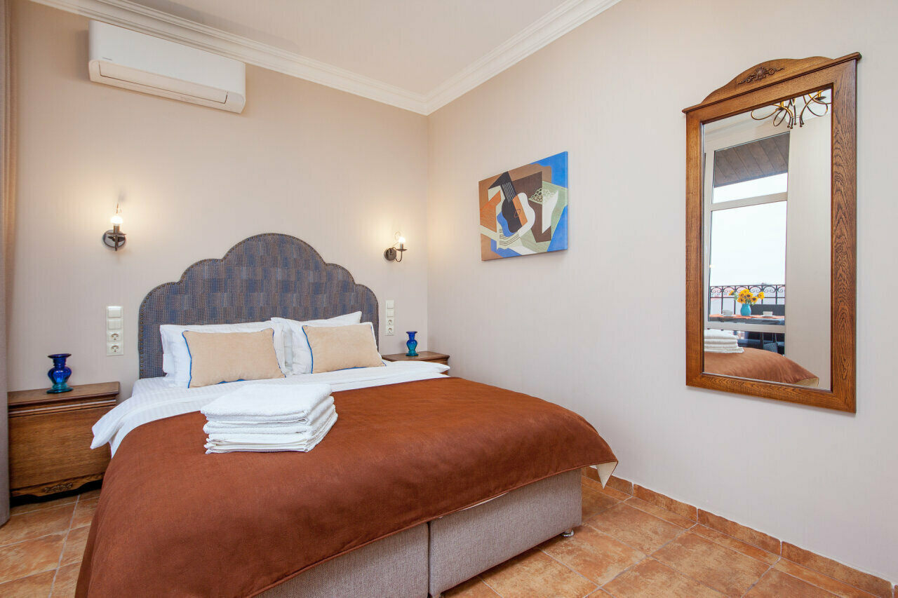 Двухместный номер Делюкс с 1 кроватью и балконом