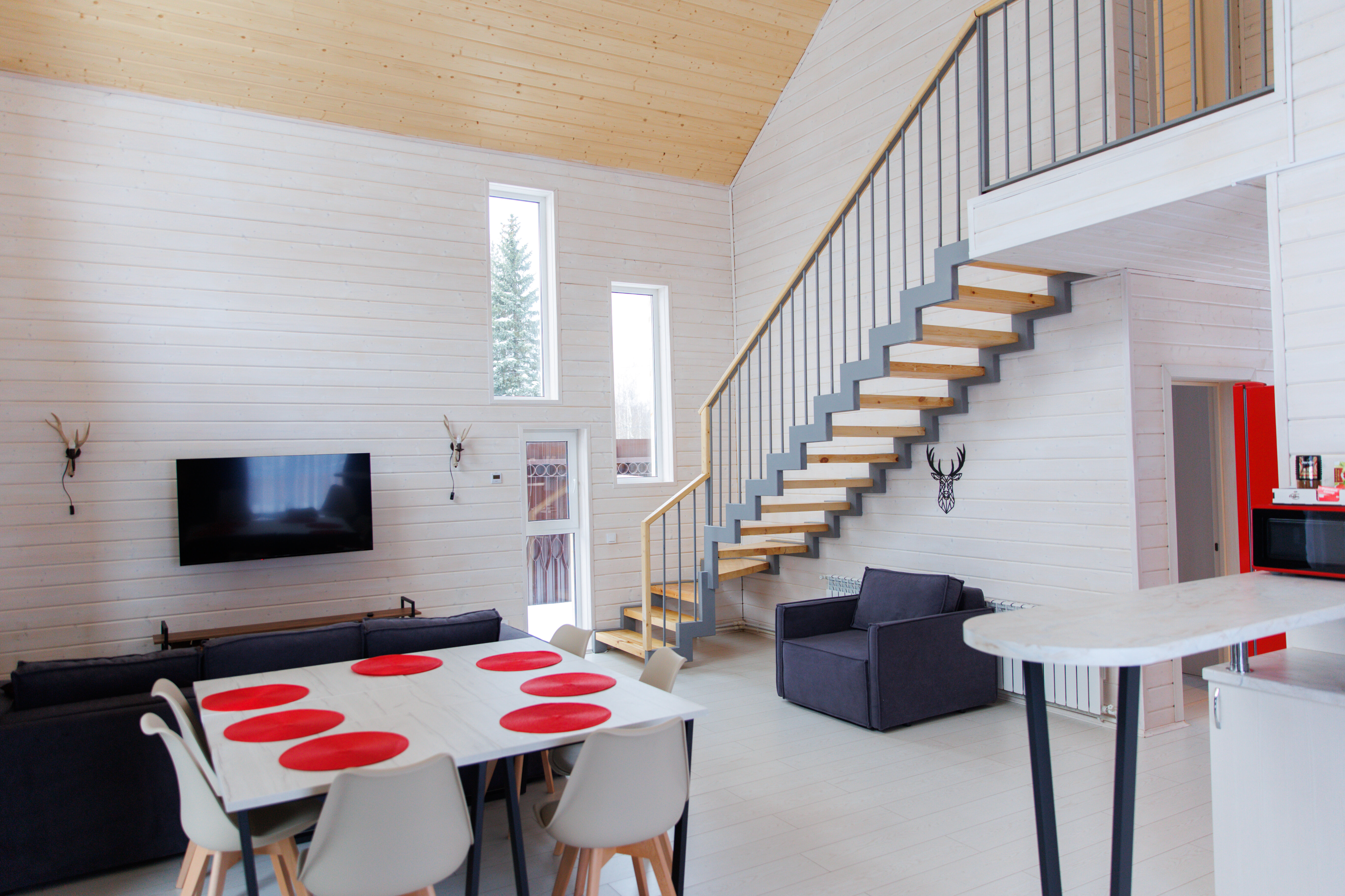 Шале с 3 спальнями