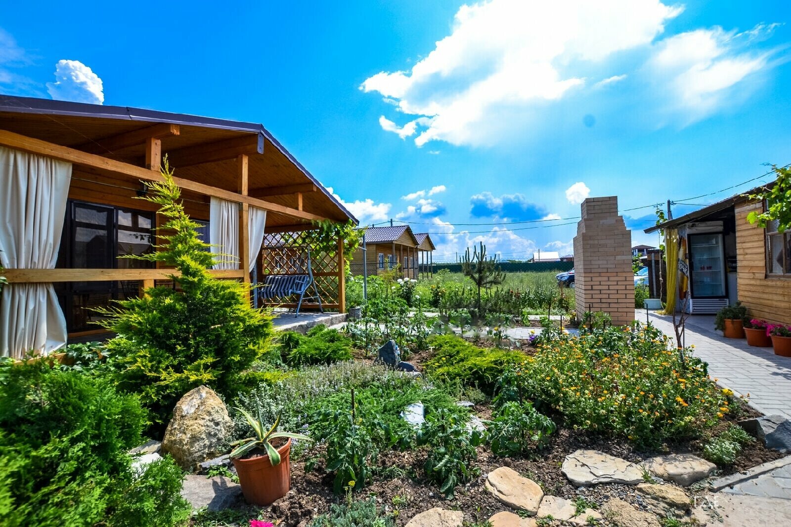 Коттедж с террасой на 4-5 человек