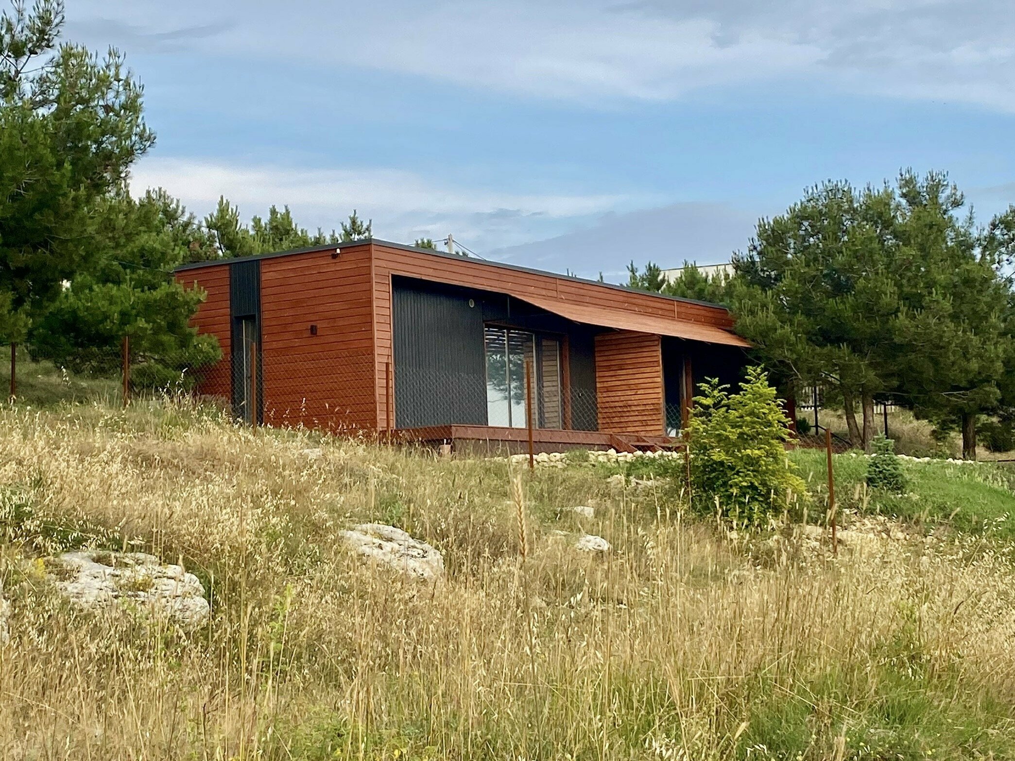 Двухместный номер с 1 кроватью и террасой