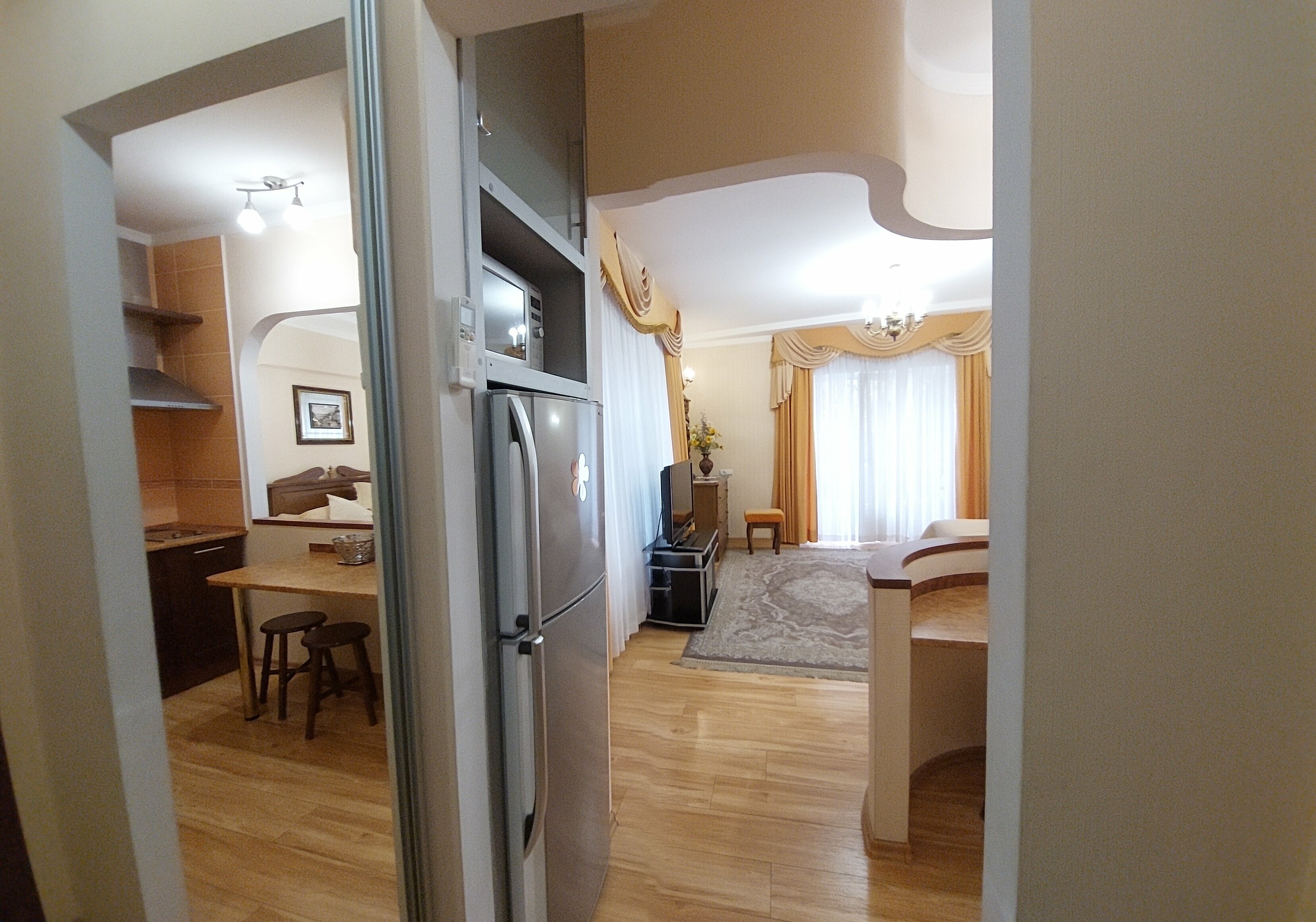 Двухместный номер с 1 кроватью и балконом