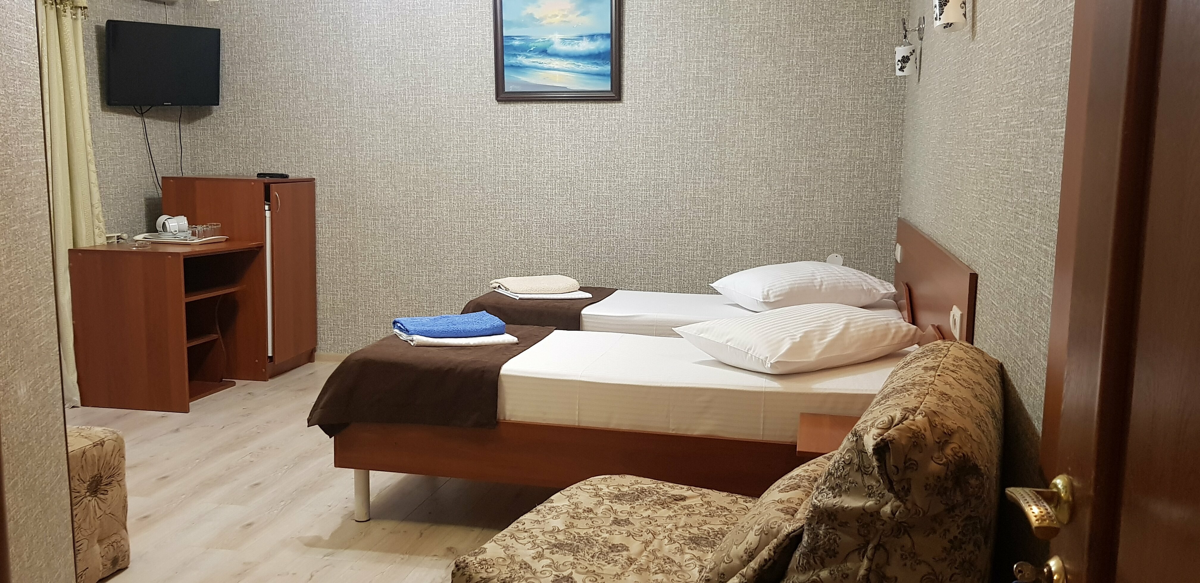 Двухместный номер с 1 кроватью или 2 отдельными кроватями