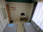 Двухместный номер с 2 отдельными кроватями и общей ванной комнатой в Кубань Восток