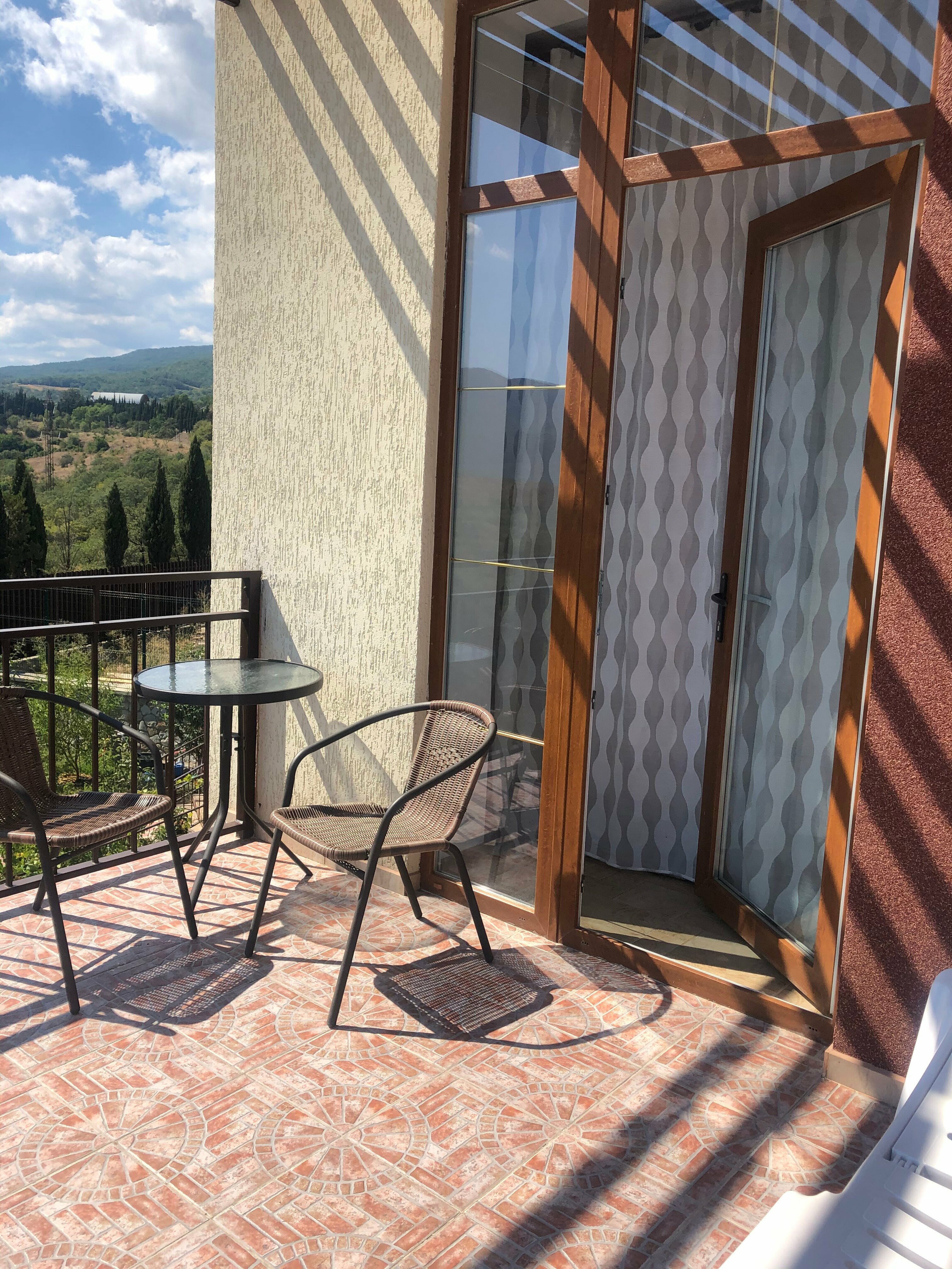 Двухместный номер с 1 кроватью и балконом