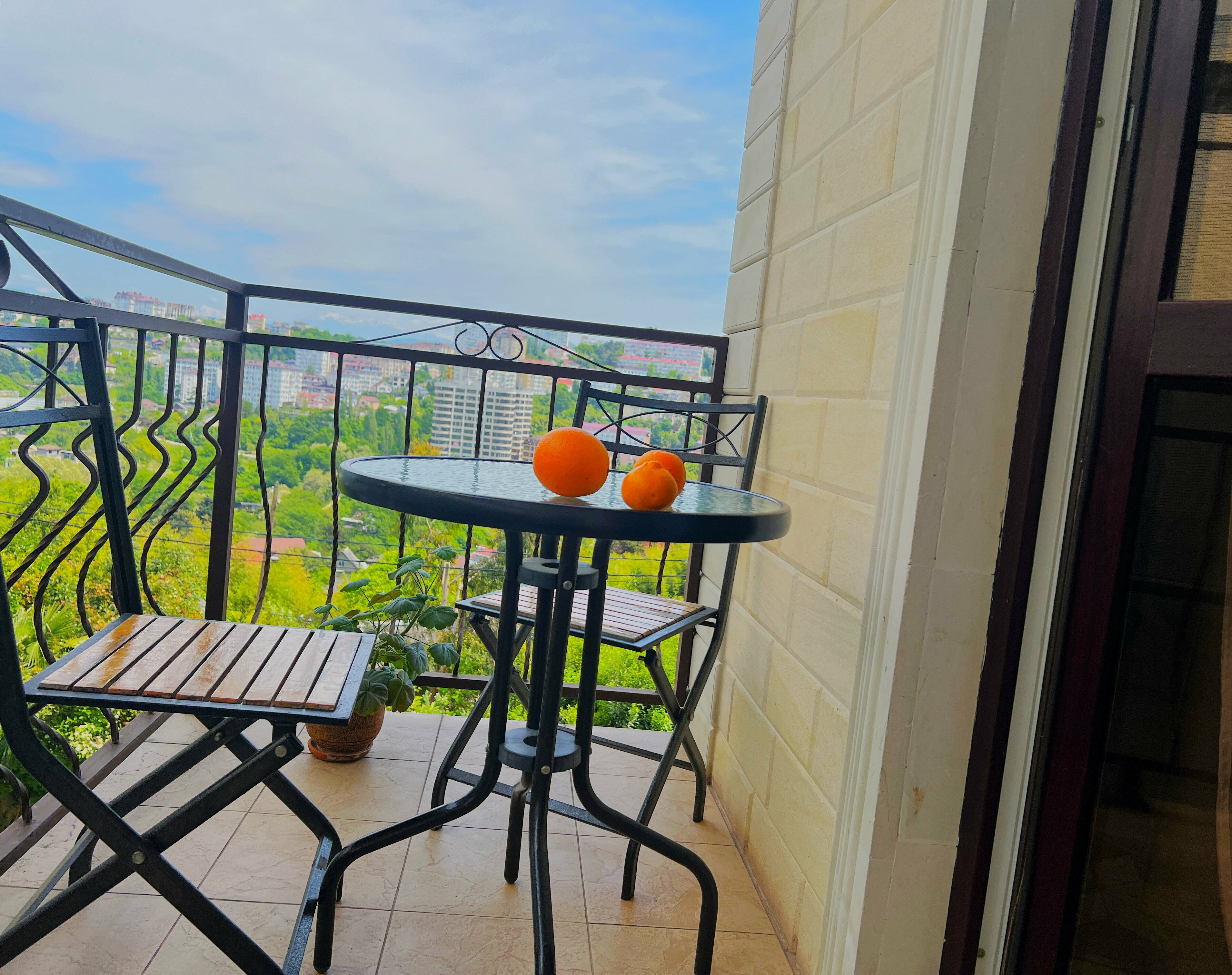 Улучшенный двухместный номер с 1 кроватью или 2 отдельными кроватями, вид на горы