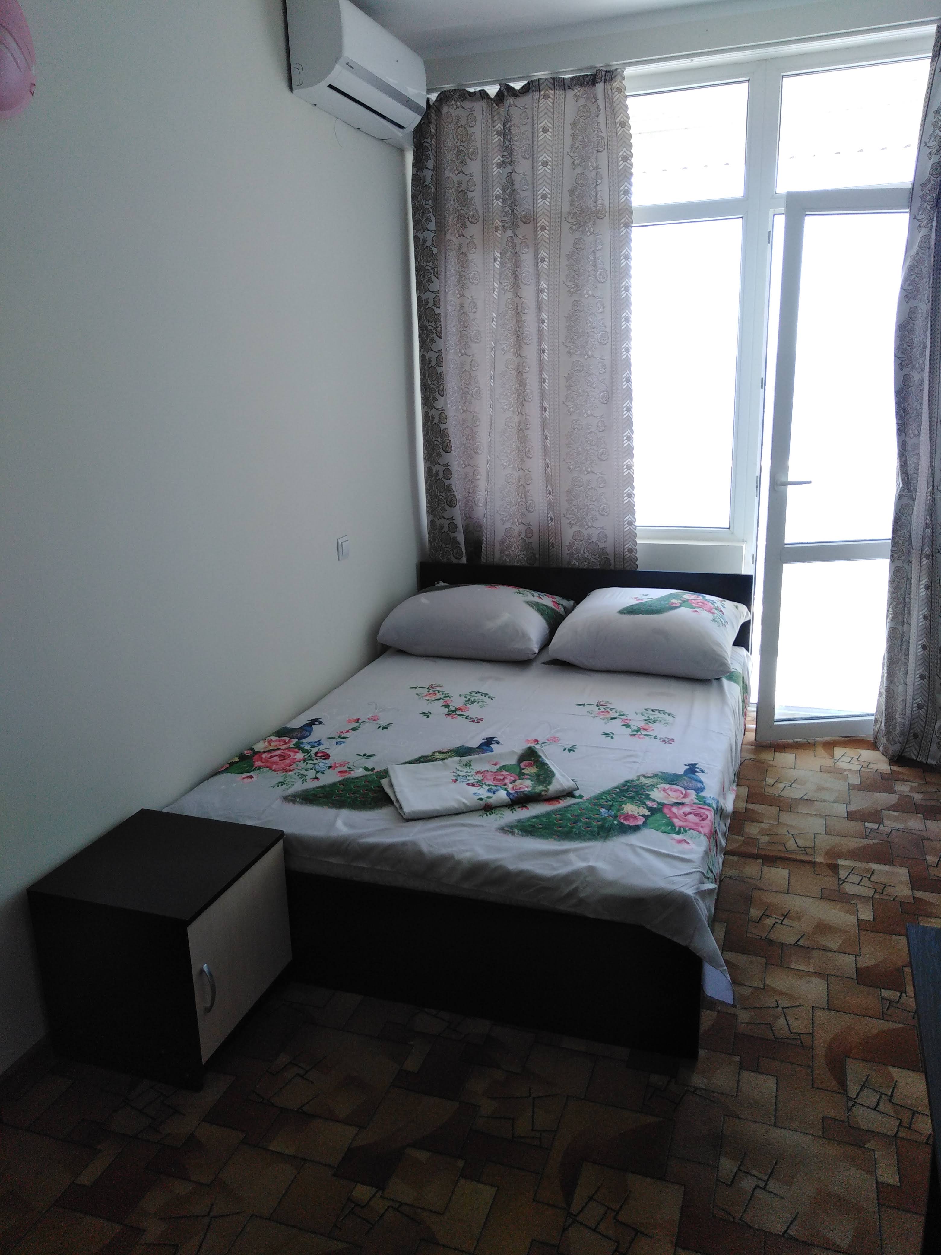 Двухместный номер Делюкс с 1 кроватью и балконом, вид на море