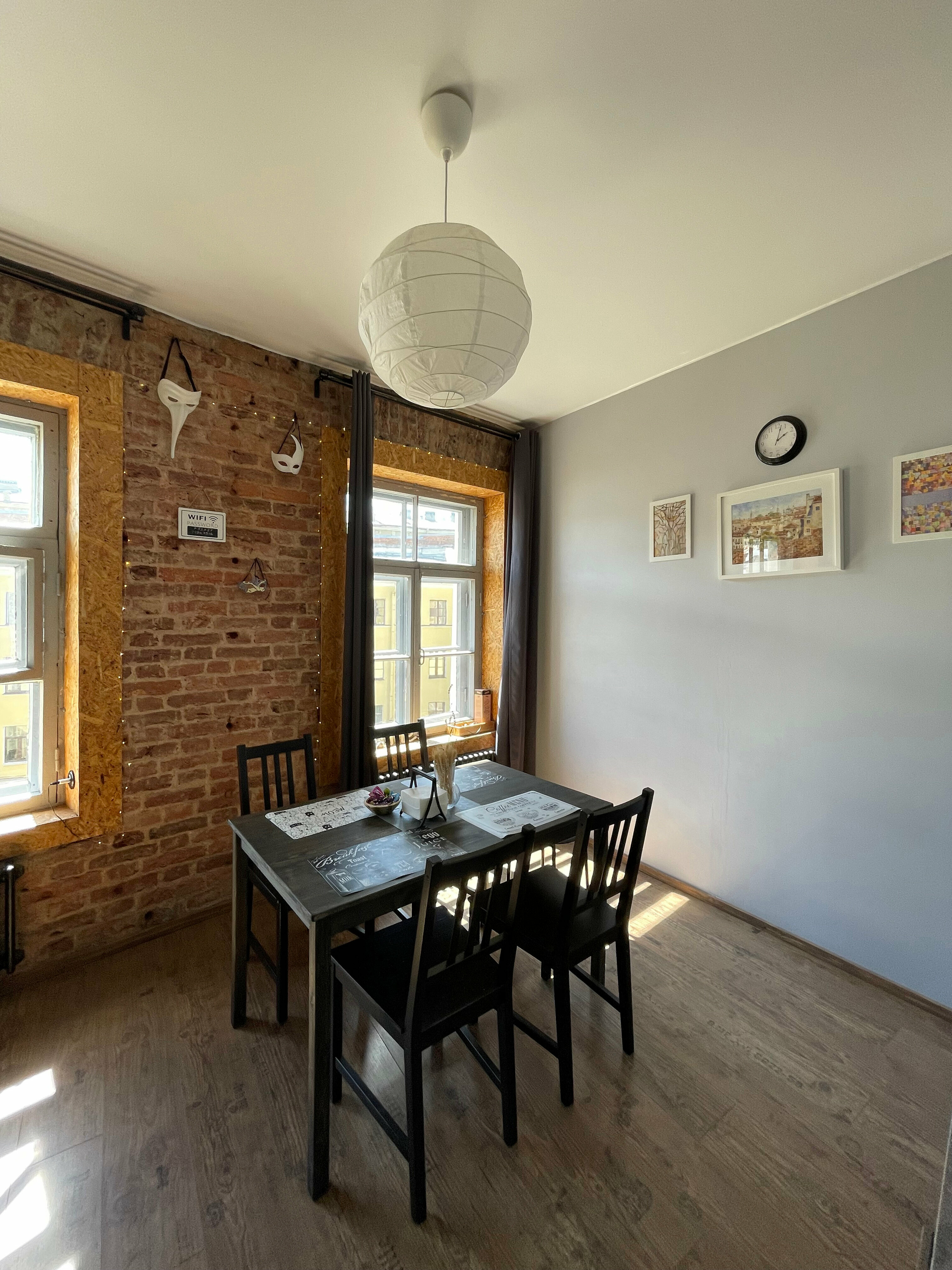 Двухкомнатная квартира с видом во двор