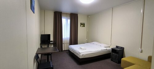 Улучшенный двухместный номер с 1 кроватью или 2 отдельными кроватями, вид на горы в Медвежий Угол