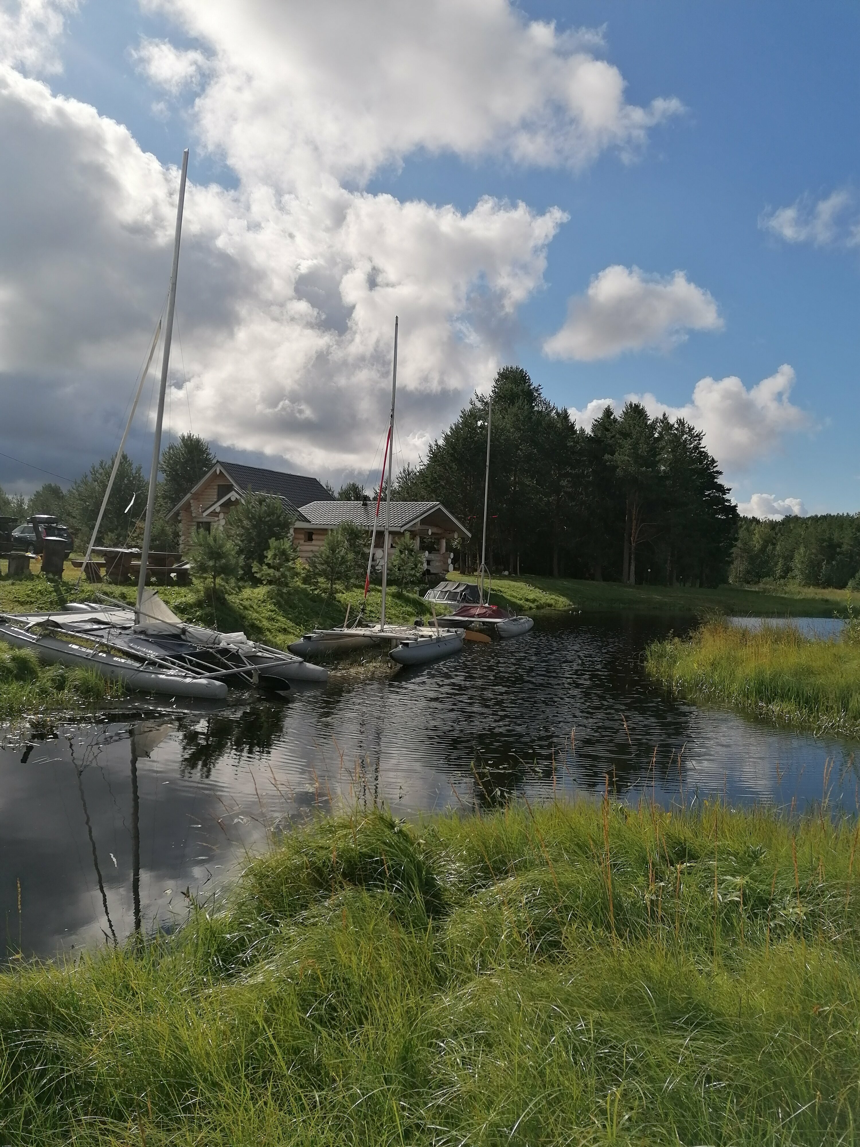 Дом с видом на озеро