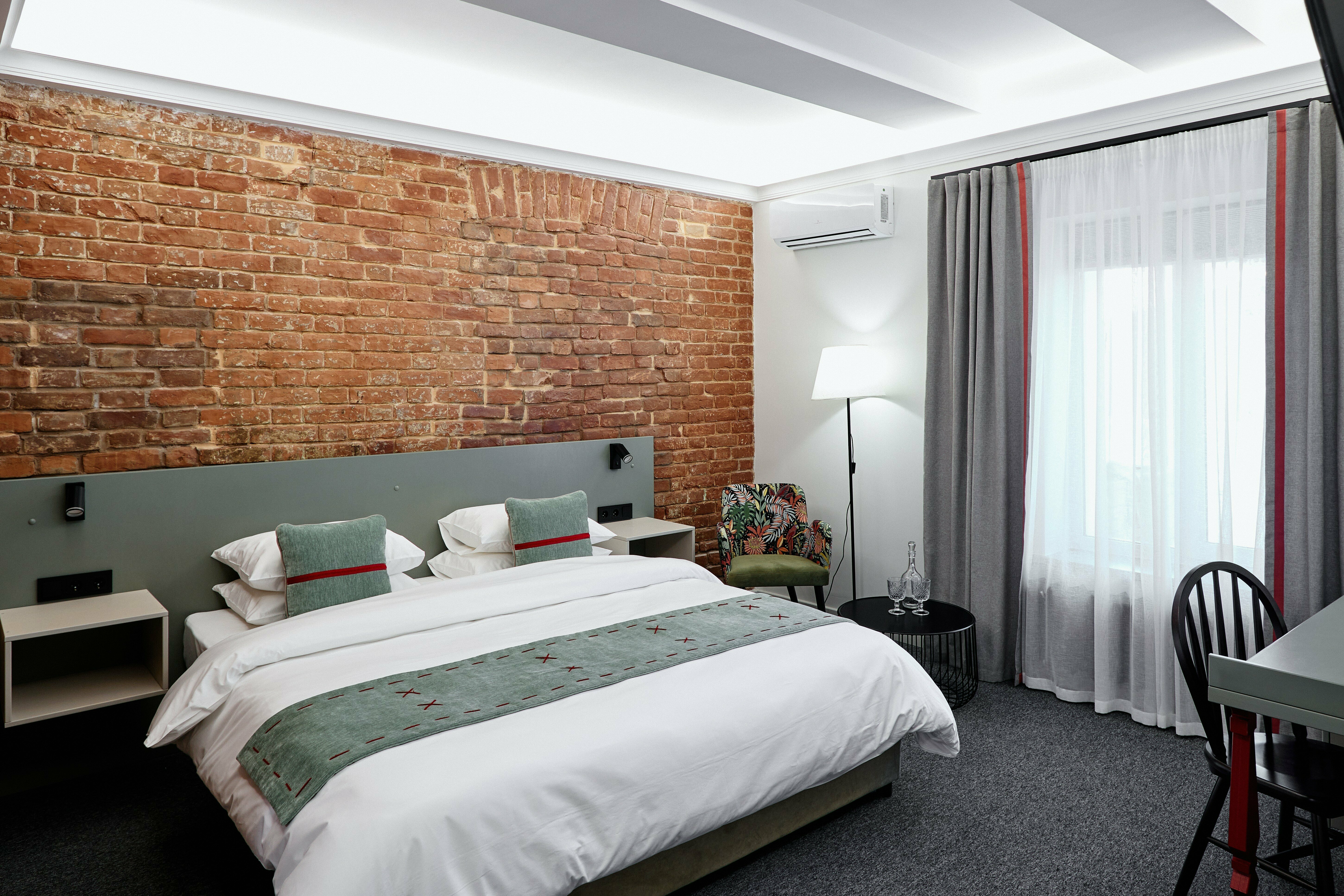 Двухместный номер Делюкс с 1 кроватью и душем