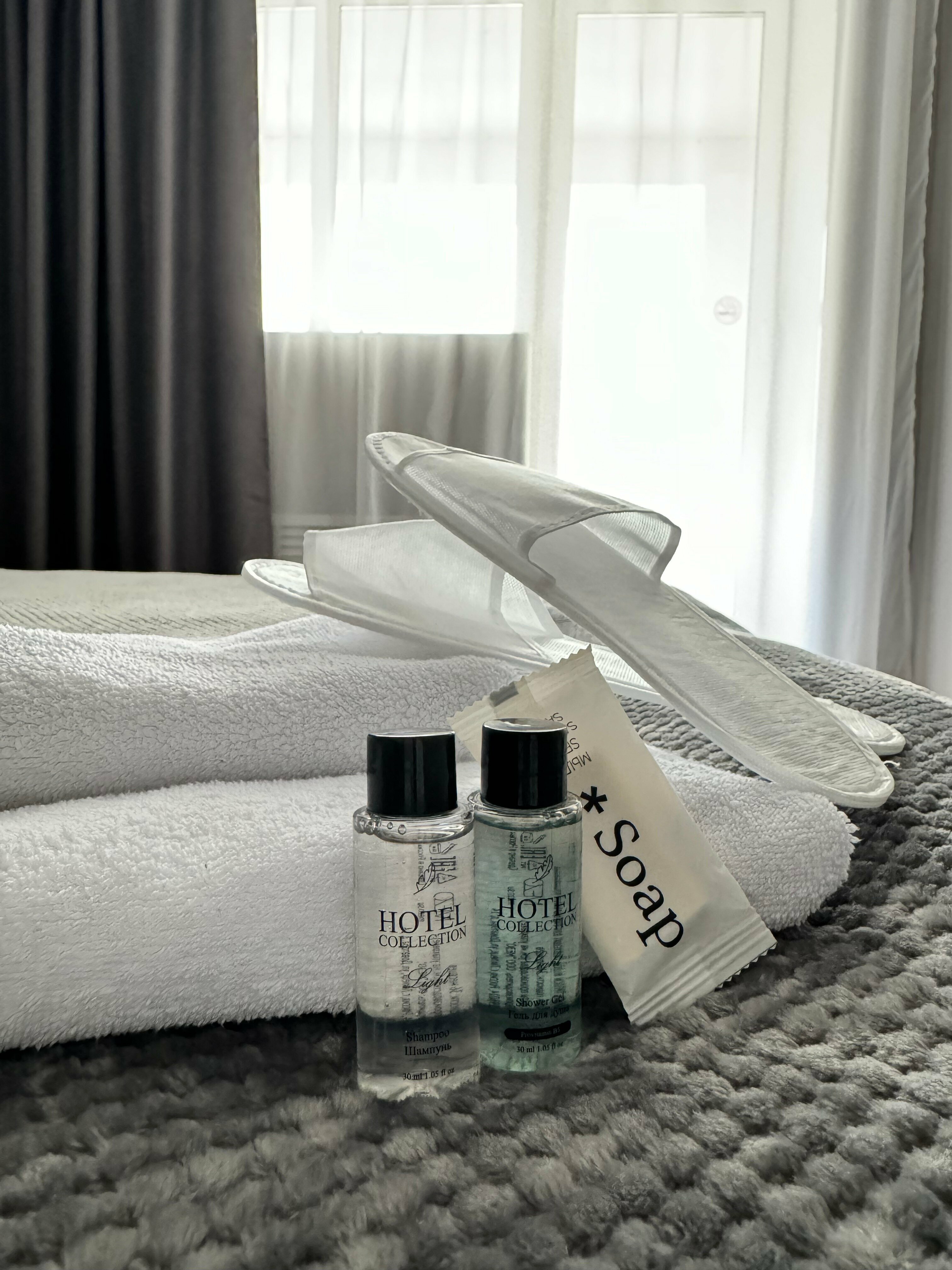 Двухместный номер с 1 кроватью или 2 отдельными кроватями и собственной ванной комнатой