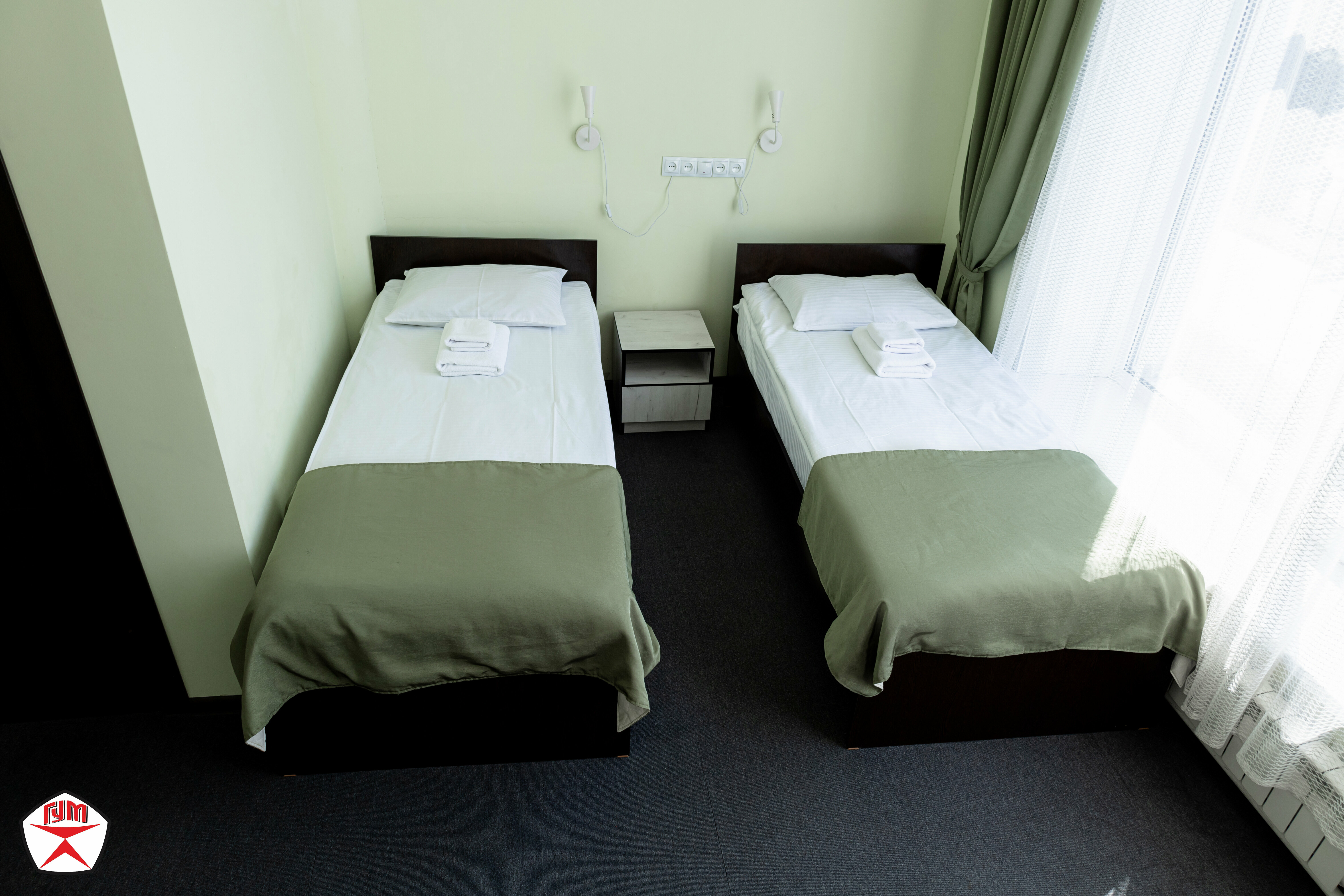 Двухместный номер с 2 отдельными кроватями, вид на город