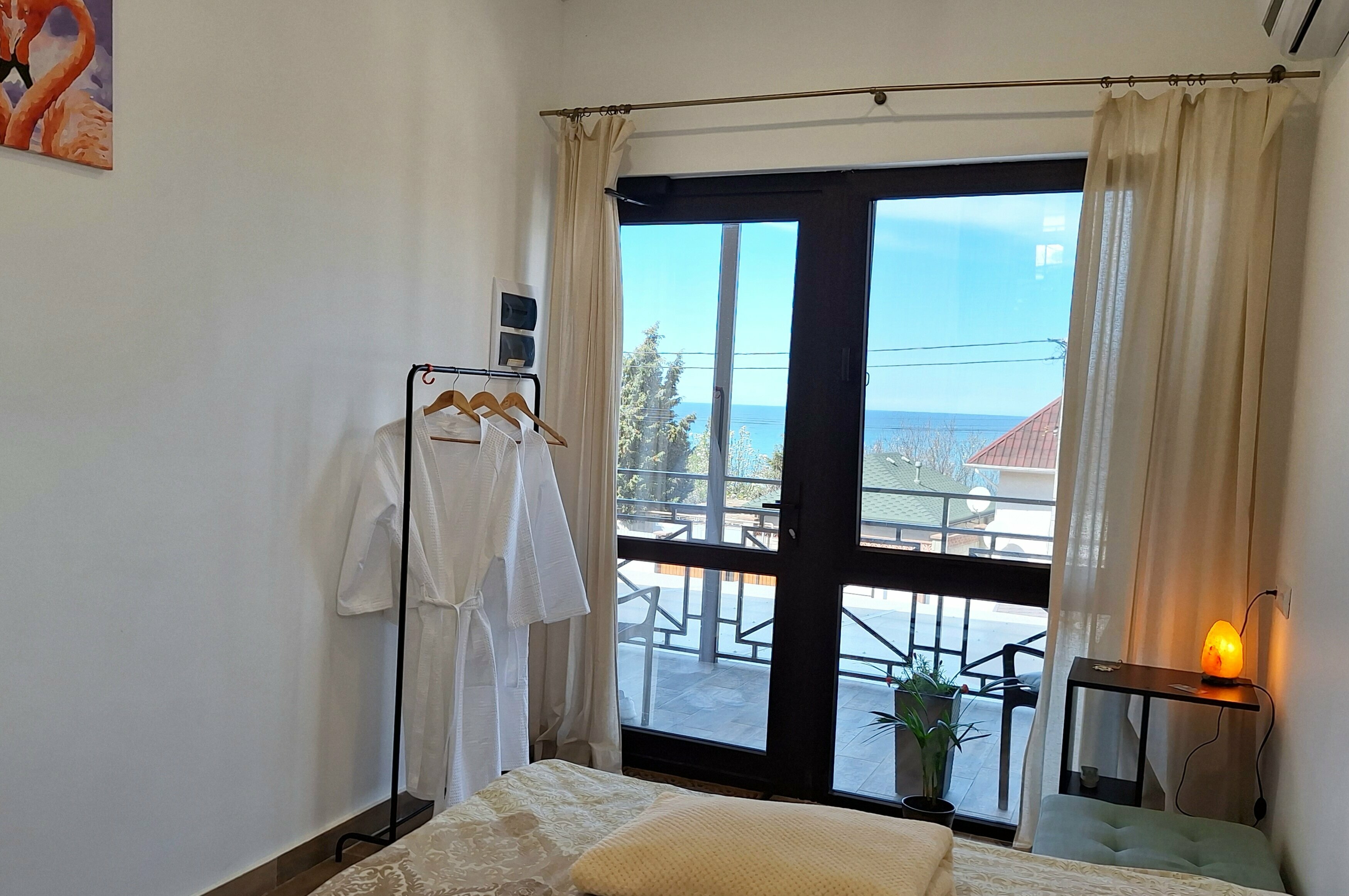 Двухместный номер с 1 кроватью и видом на море