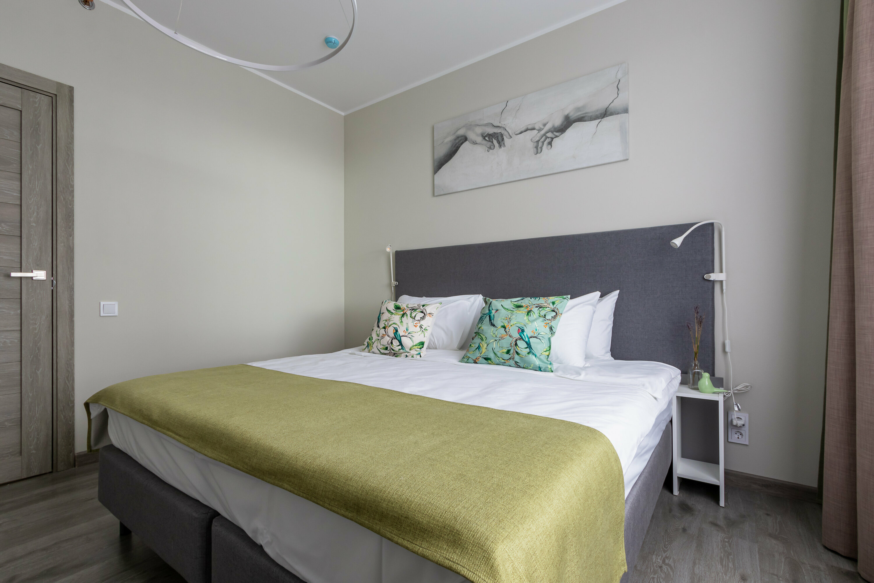 Cемейный номер с собственной ванной комнатой