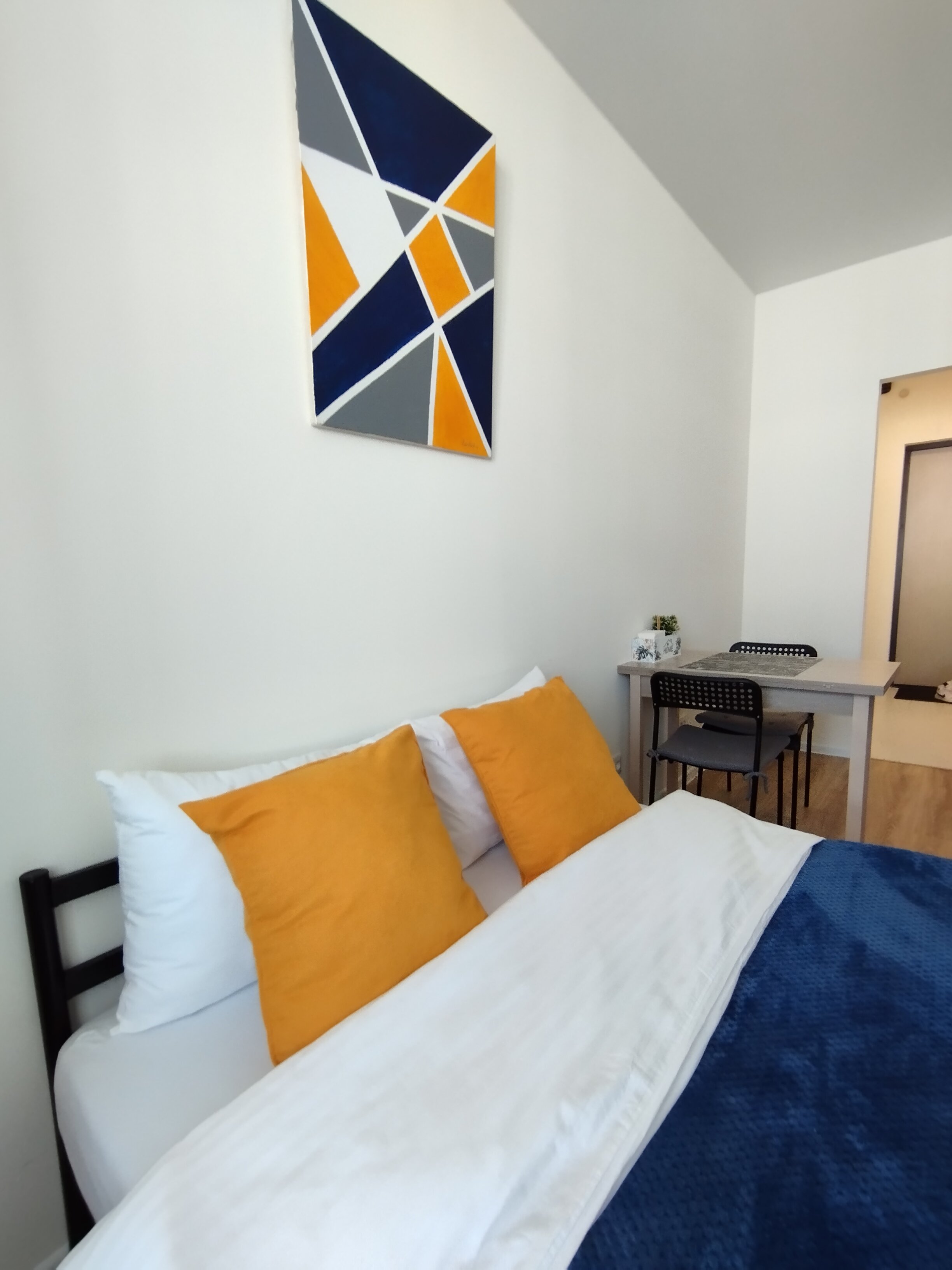 Двухместный номер с 1 кроватью и балконом