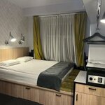 Комната стандарт с 1 двуспальной кроватью в Mops Hotel&Spa