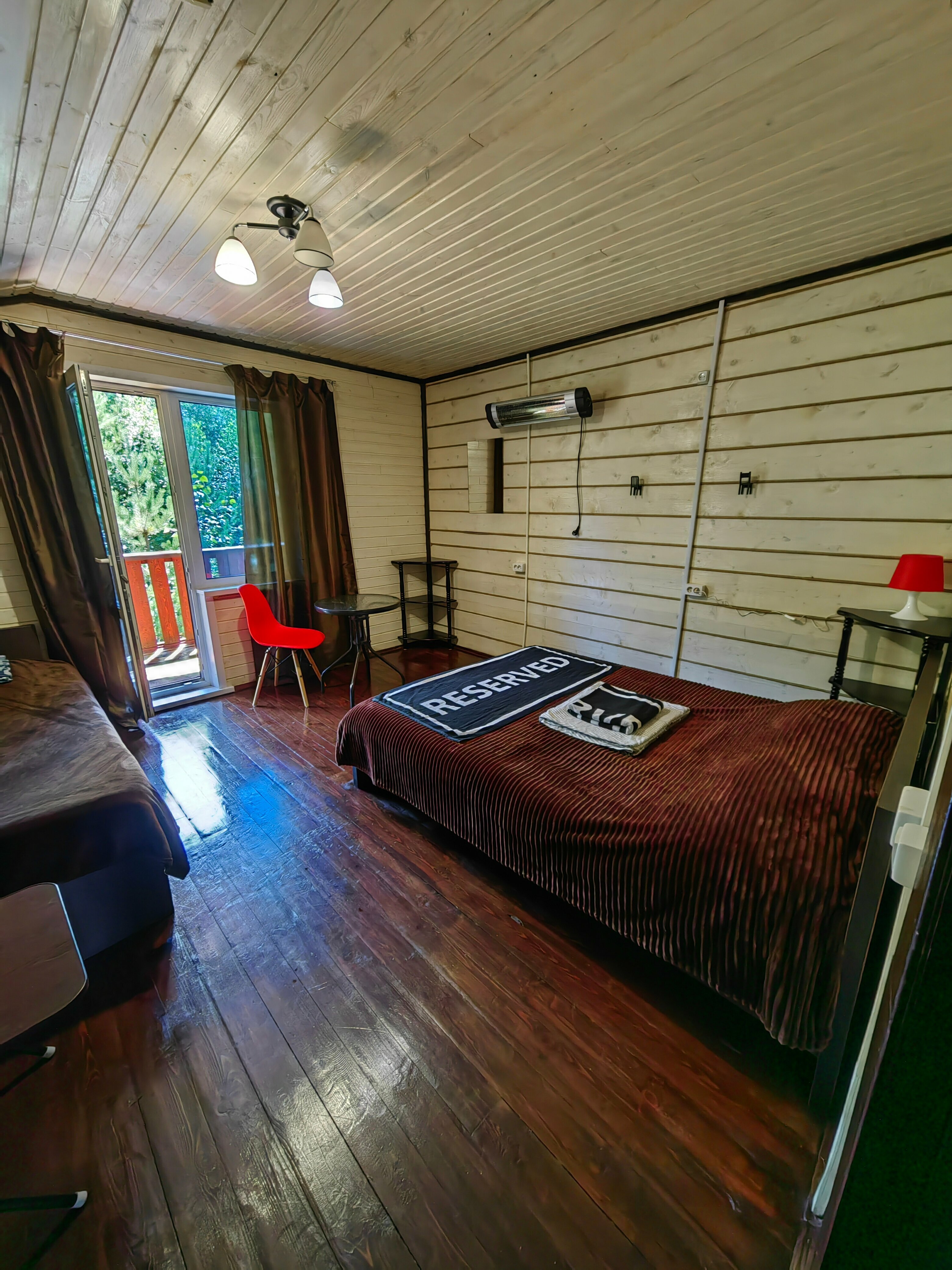 Бюджетный трехместный номер