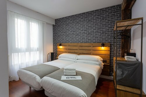 Номер с 2 односпальными кроватями в Casual Bilbao Mardones