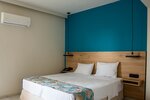 Улучшенный двухместный номер с 1 двуспальной кроватью, вид на сад в Mythic Summer Hotel