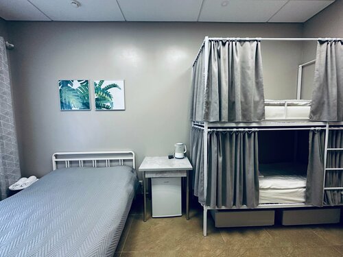 Cемейный номер с собственной ванной комнатой