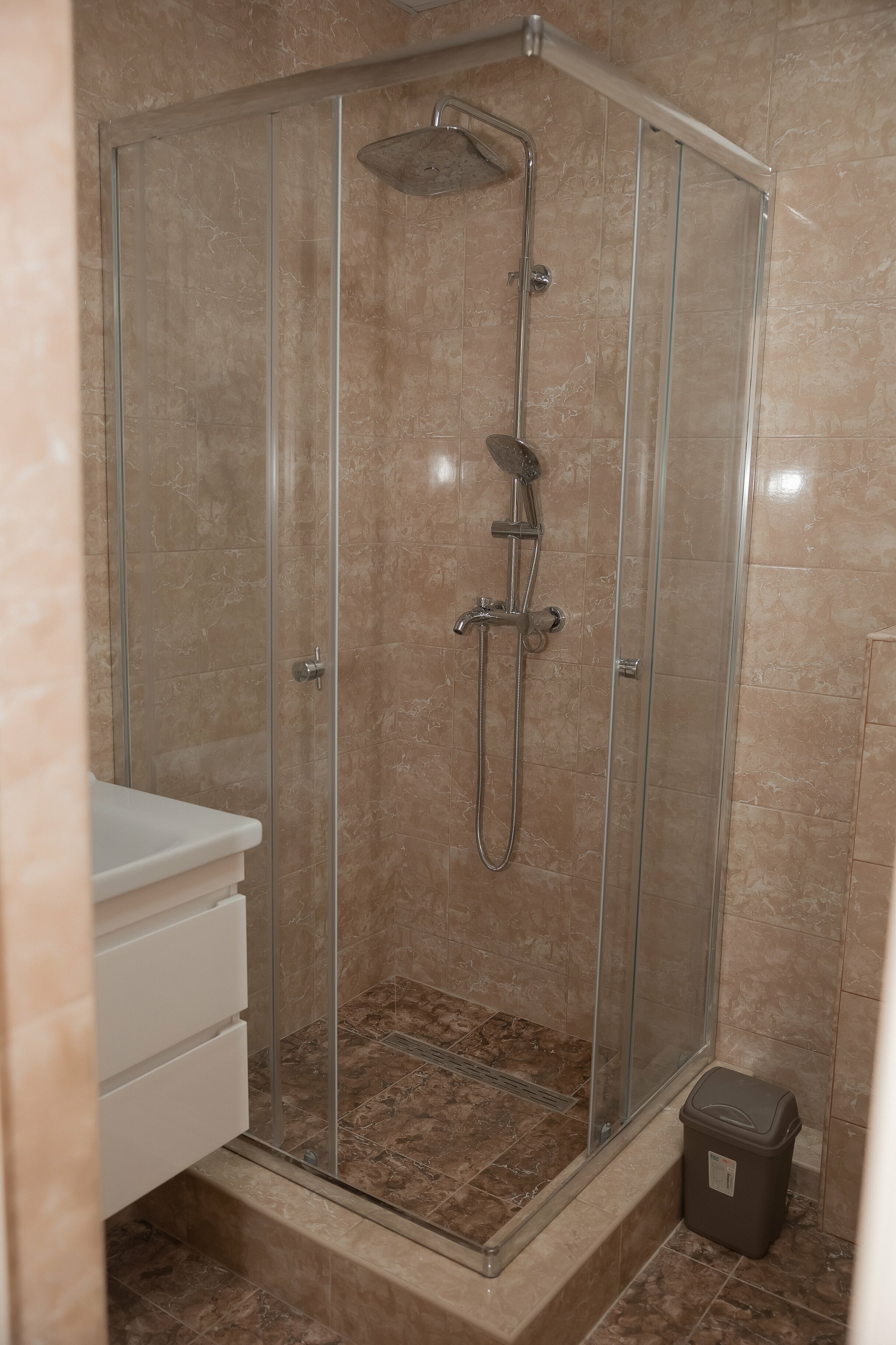 Двухместный номер с 2 отдельными кроватями, вид на горы