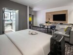 Бизнес-люкс, 1 двуспальная кровать «Кинг-сайз» (Junior) в Novotel Suites Wien City Donau