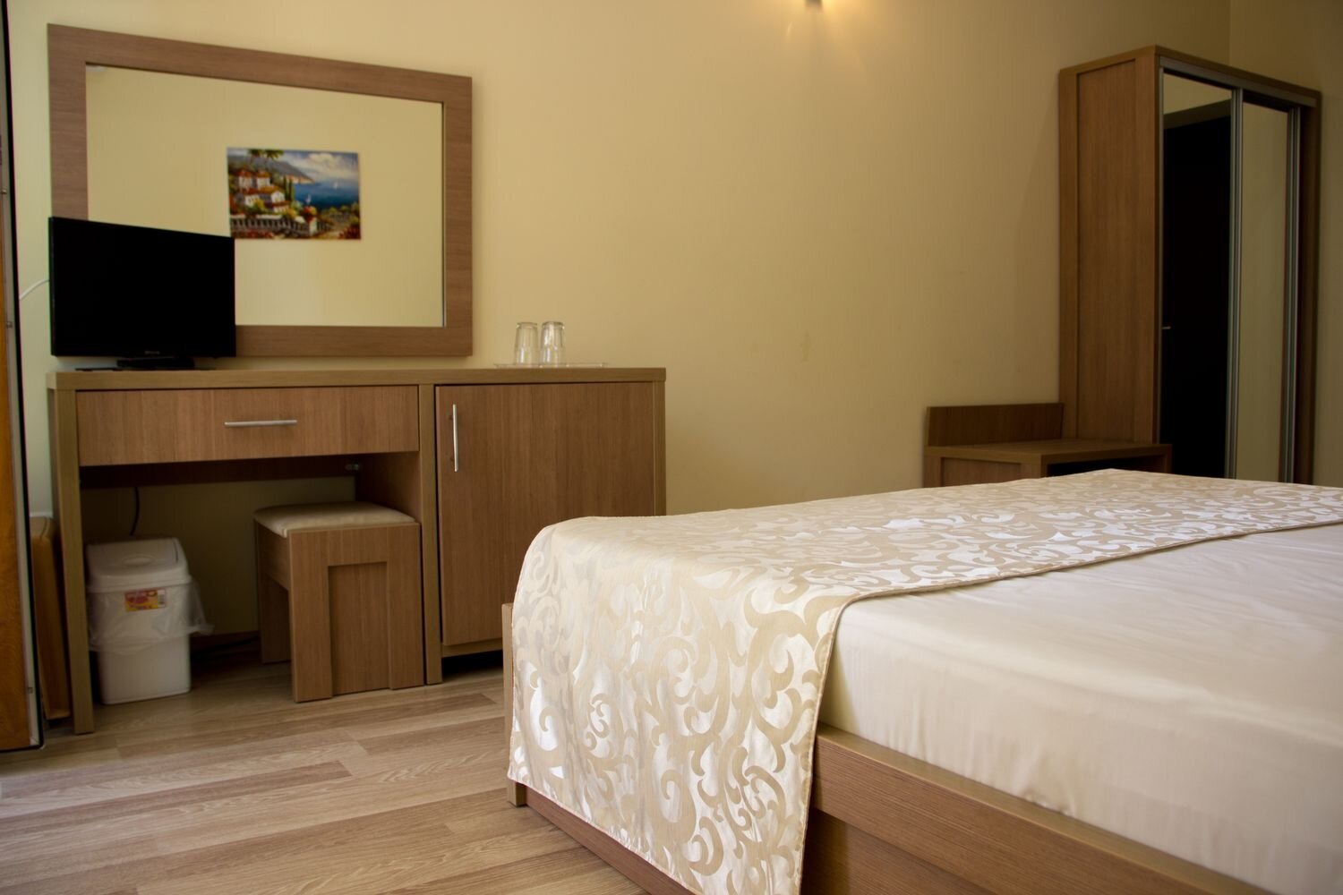 Двухместный номер Делюкс с 1 кроватью или 2 отдельными кроватями и балконом