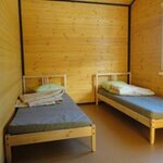 Коттедж стандарт с 3 односпальными и 1 двуспальной кроватью в Вуокса-Вирта