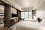 Представительский люкс, 2 односпальные кровати, вид на город в Conrad Tokyo