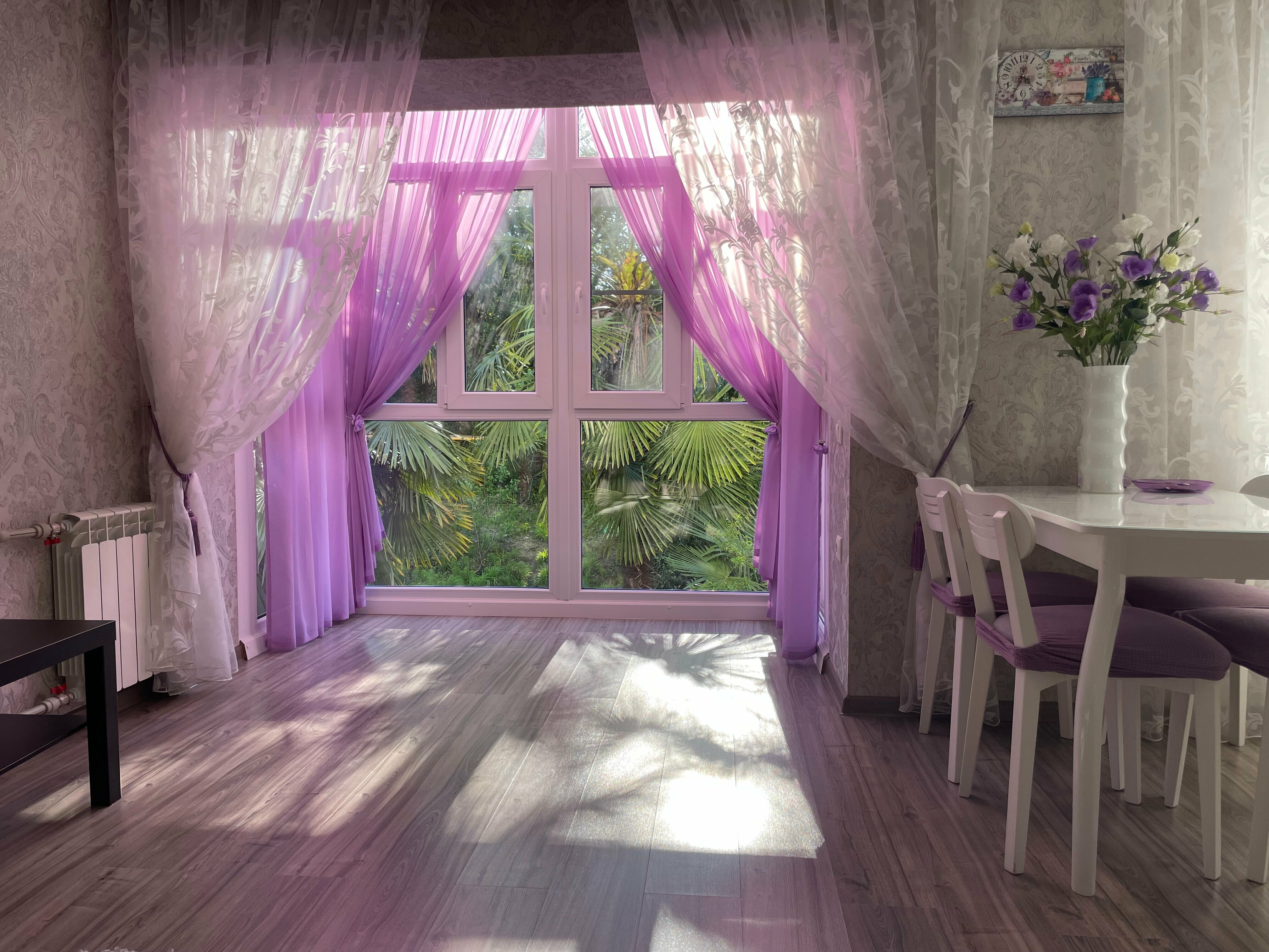 Четырехместный номер с видом на сад