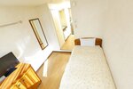 Одноместный номер, 1 односпальная кровать, для курящих (with a laundry machine) в Flexstay Inn Nakanobu