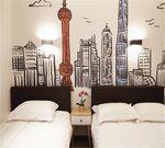 Семейный трехместный номер в Shanghai Meego Yes Hotel