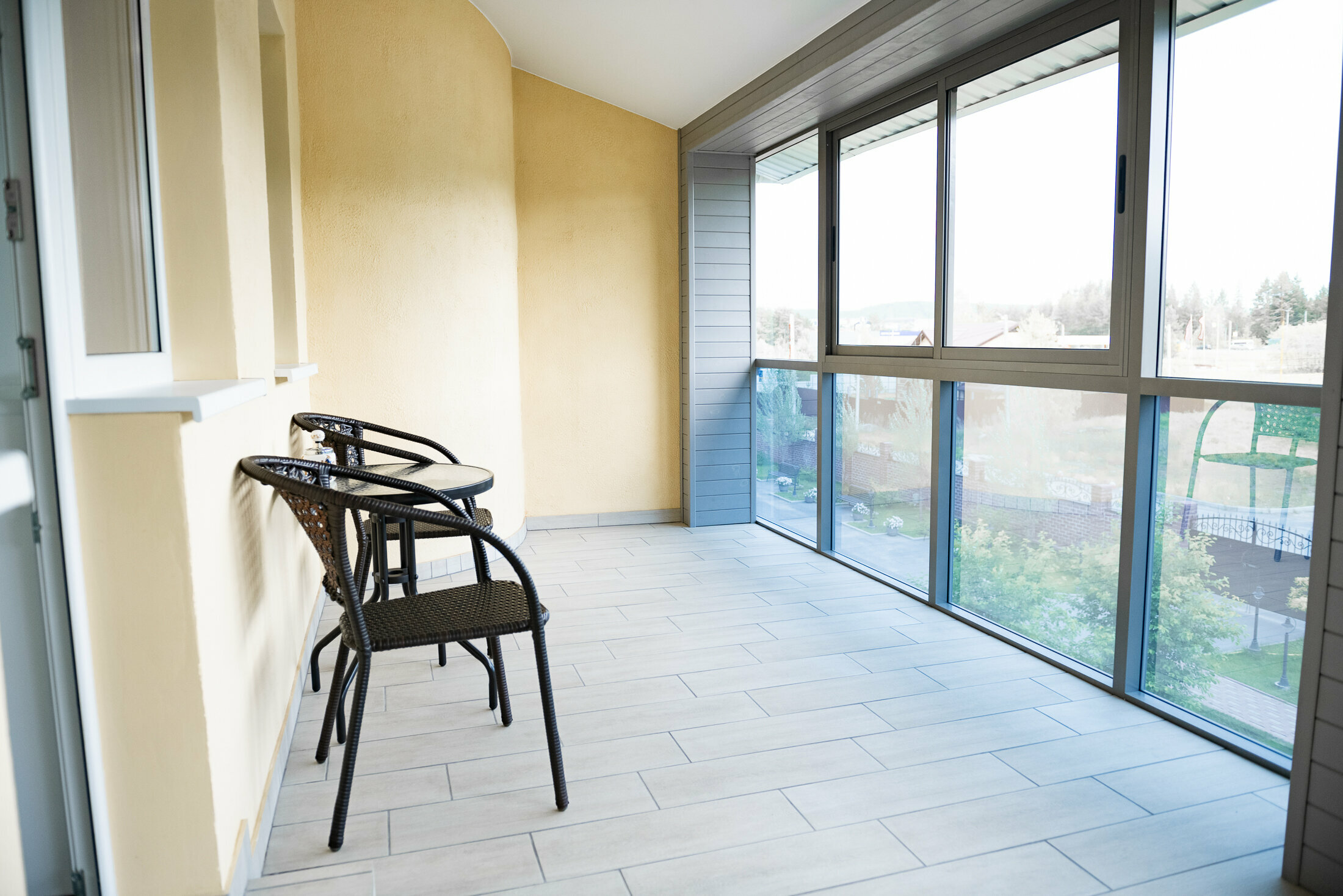 Двухместный номер с 1 кроватью и балконом