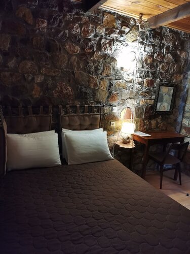 Традиционный двухместный номер с 1 двуспальной кроватью, доступ к бассейну в Ataviros Hotel