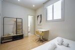 Двухместный номер с 1 двуспальной кроватью в Ola Living Hostal Diagonal
