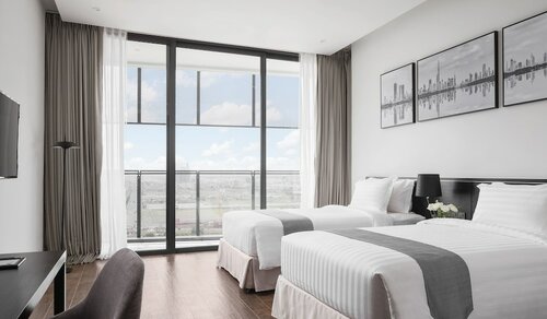 Улучшенная студия в Luxcity Hotel & Apartment