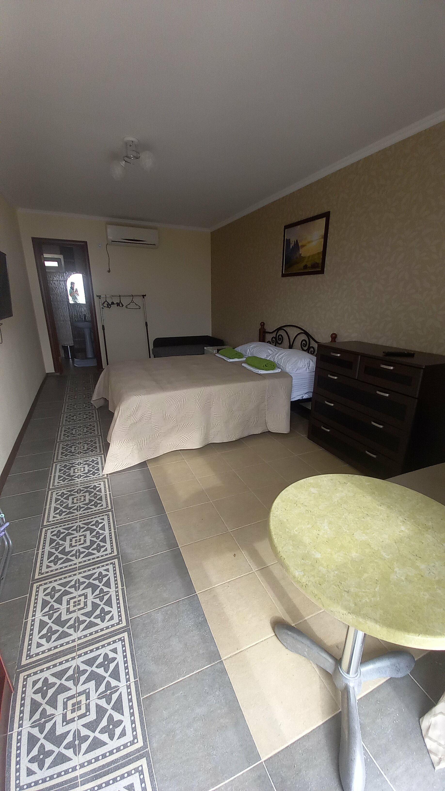 Трехместный номер с видом на море